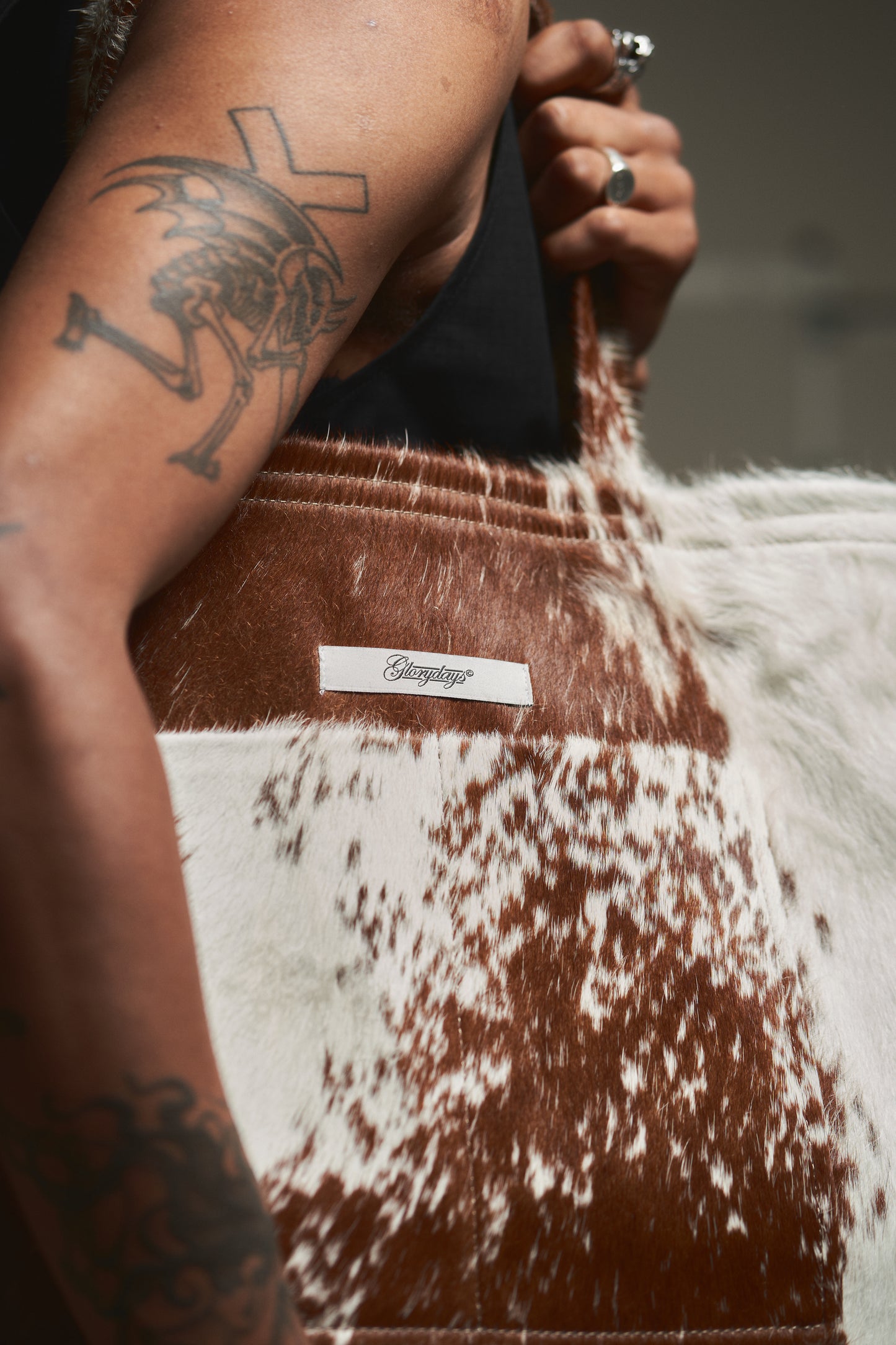 The Ginger Cowhide XL Shopper