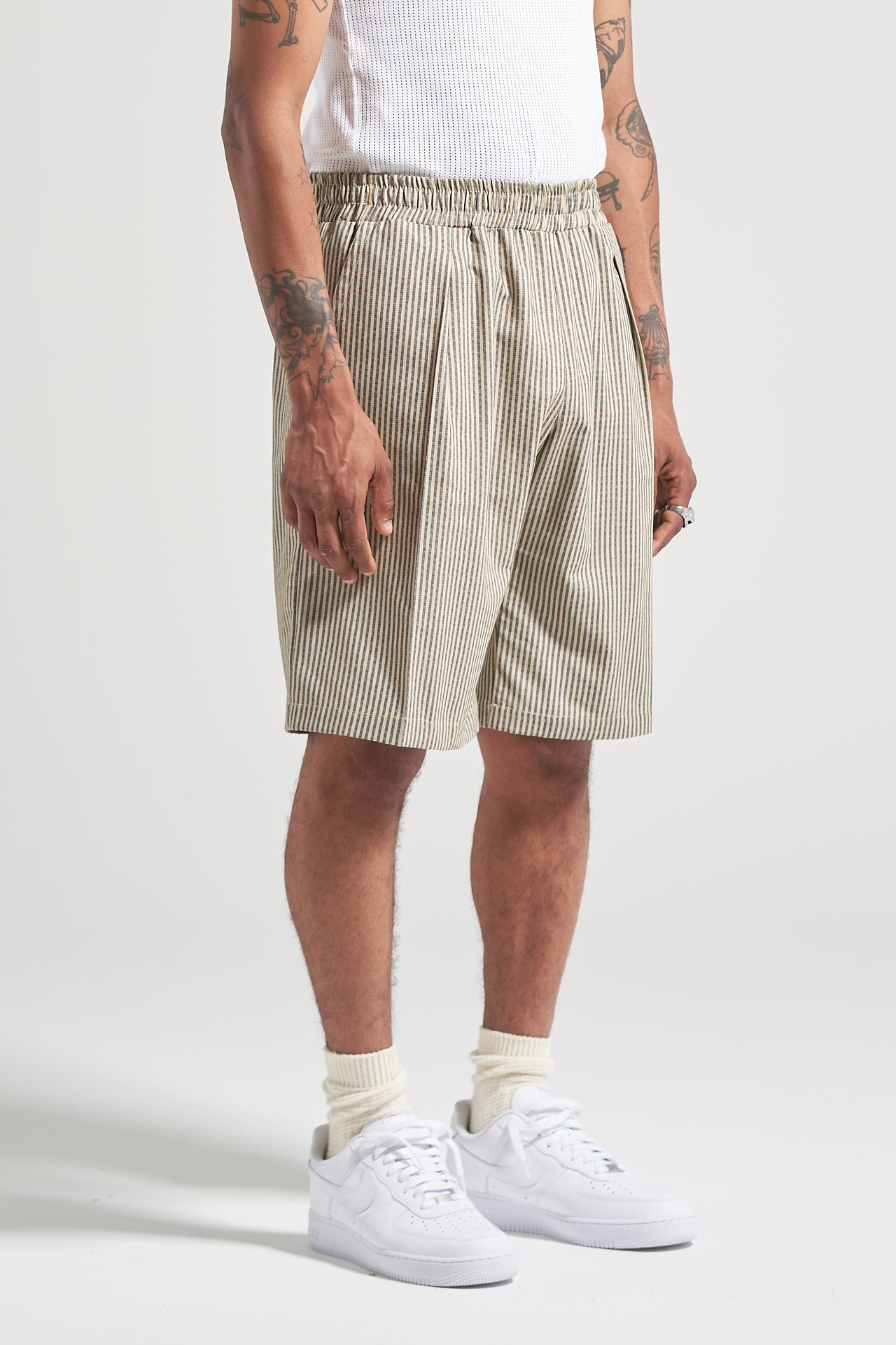 The County Stripe Box Short