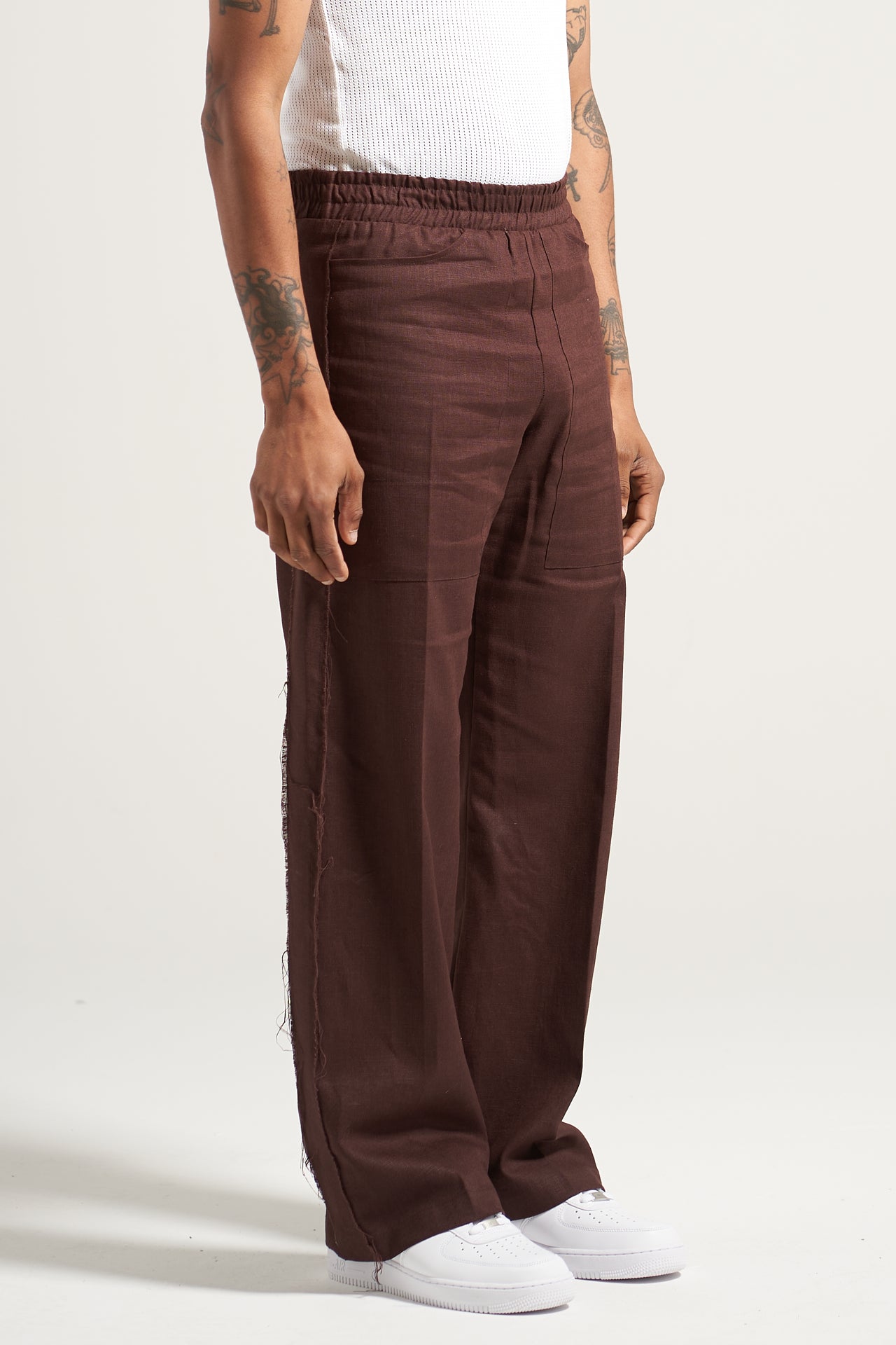 The Umber Linen Fatigue Pant