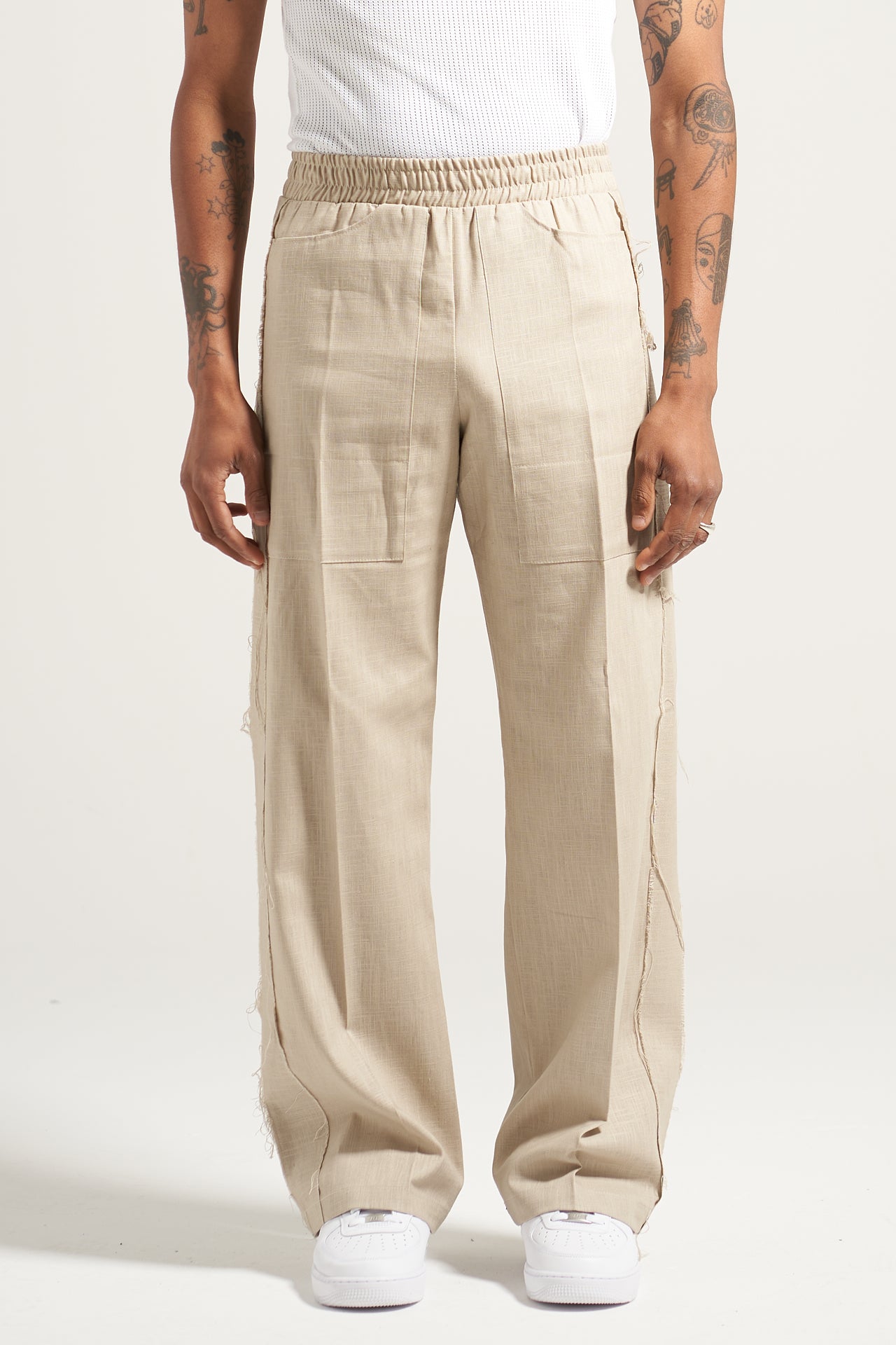 The Stone Linen Fatigue Pant