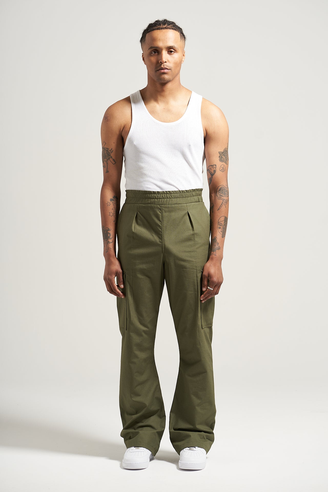 The Olive Ripstop Cargo