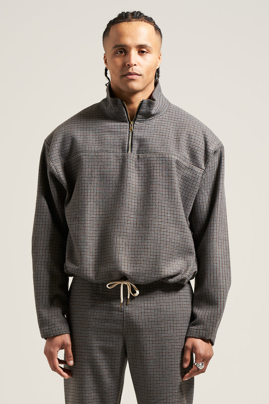 The Gunmetal Quarter Zip