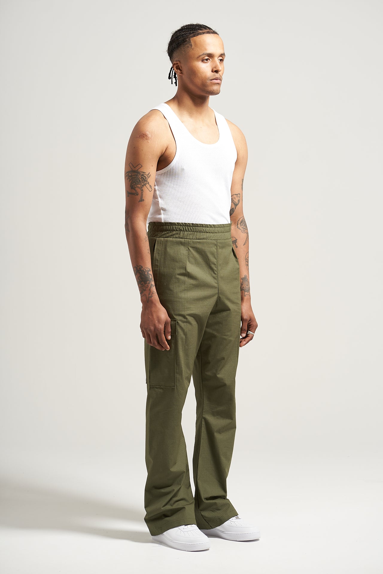 The Olive Ripstop Cargo