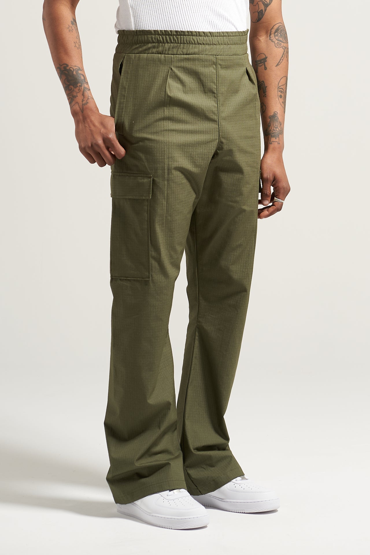 The Olive Ripstop Cargo