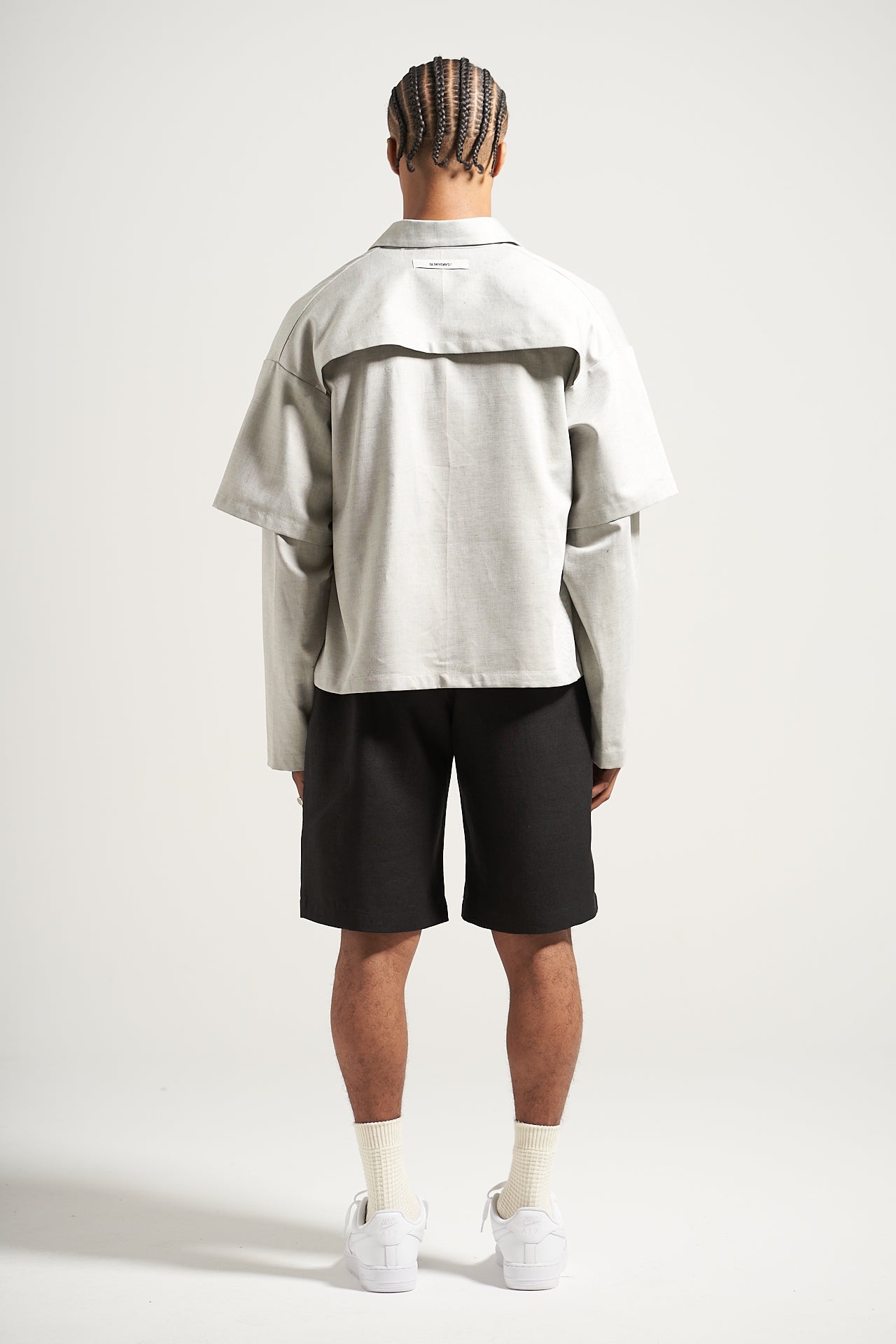 The Blackout Linen Box Short