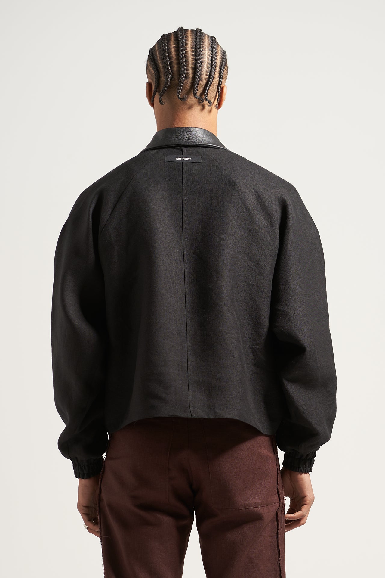 The Black Linen Rodeo Jacket
