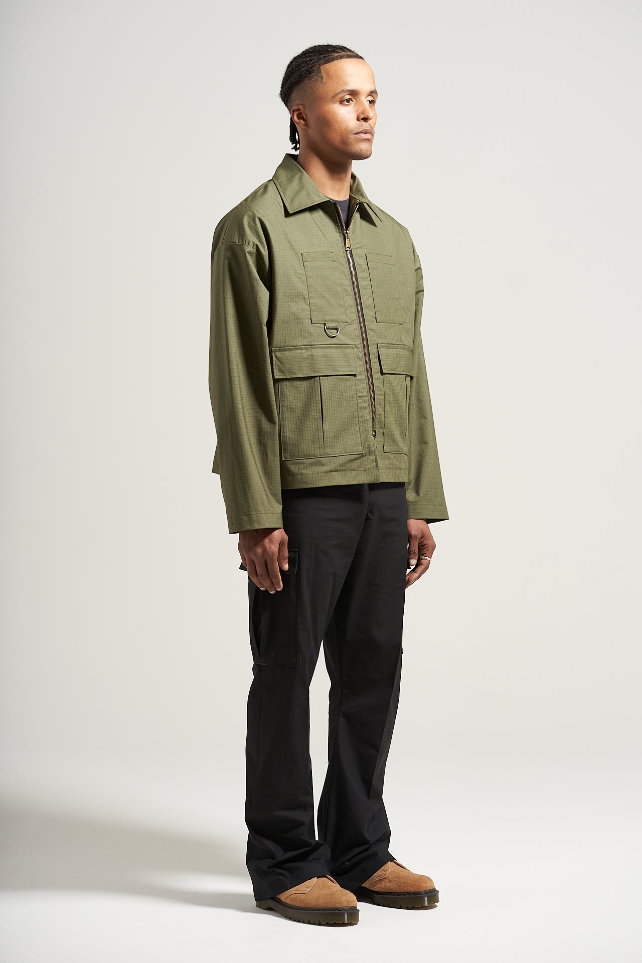 The Olive Ripstop Shooting Jacket