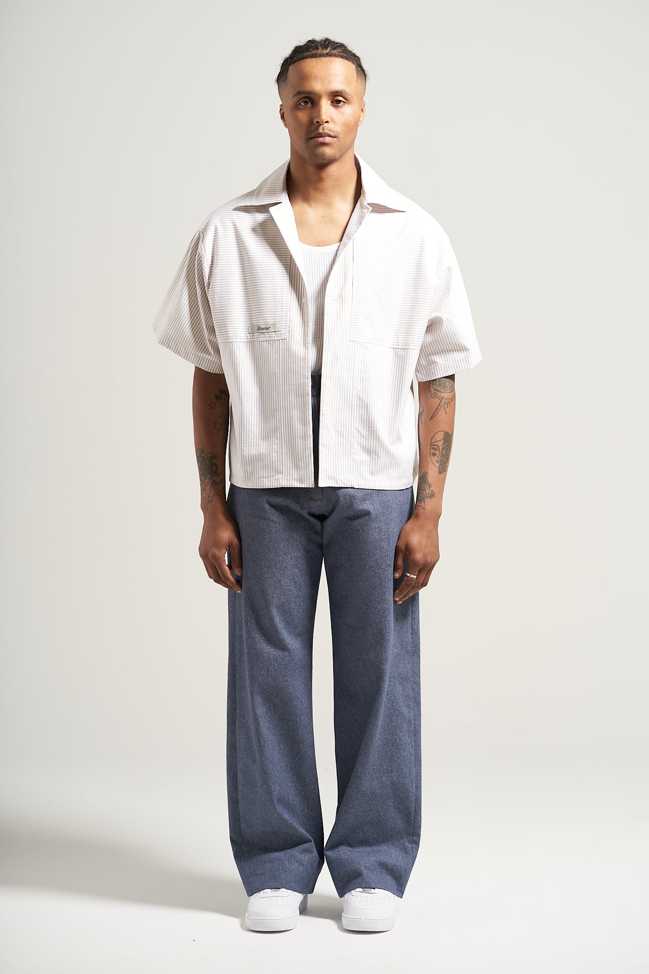 The Flat Wash 001 Denim