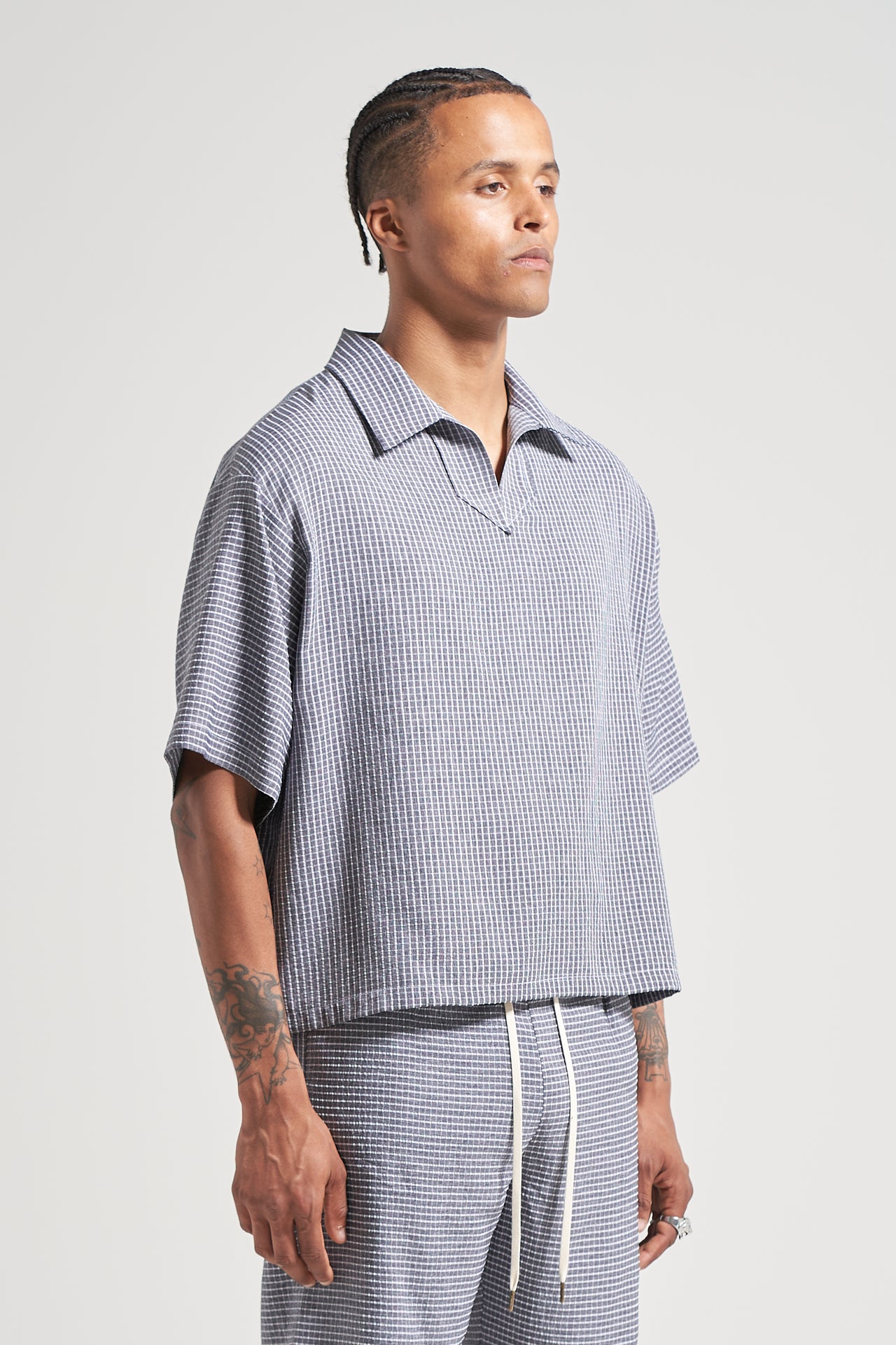 The Slate Check Flow Polo