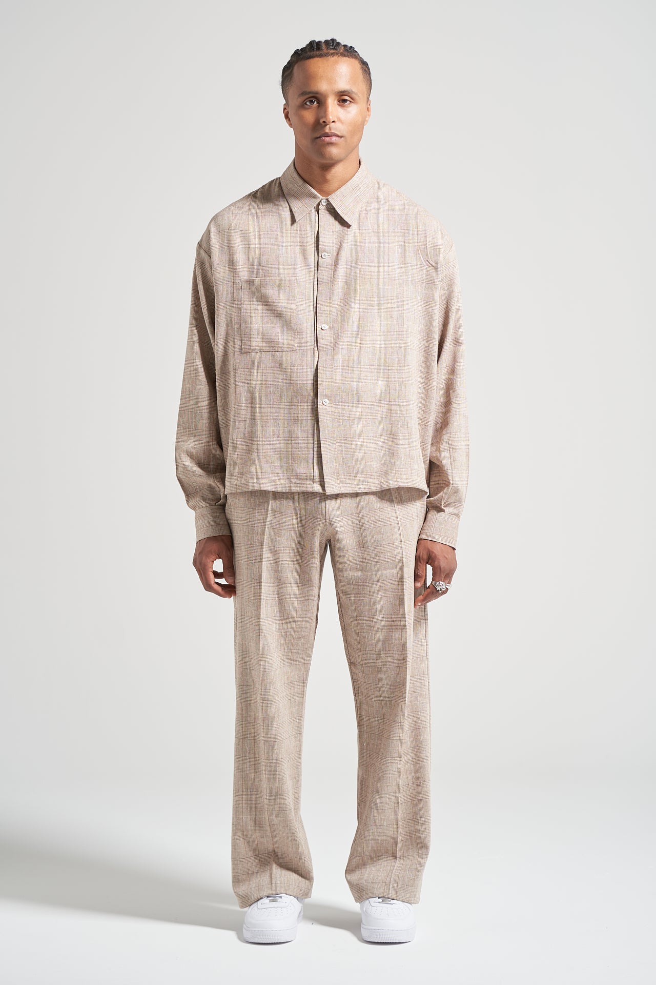 The Linen Check Prep Shirt