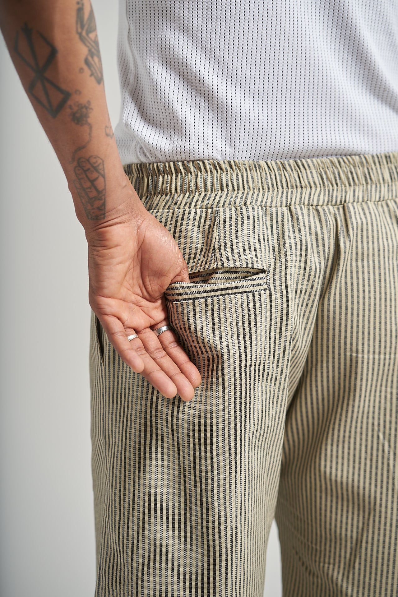 The County Stripe Box Short