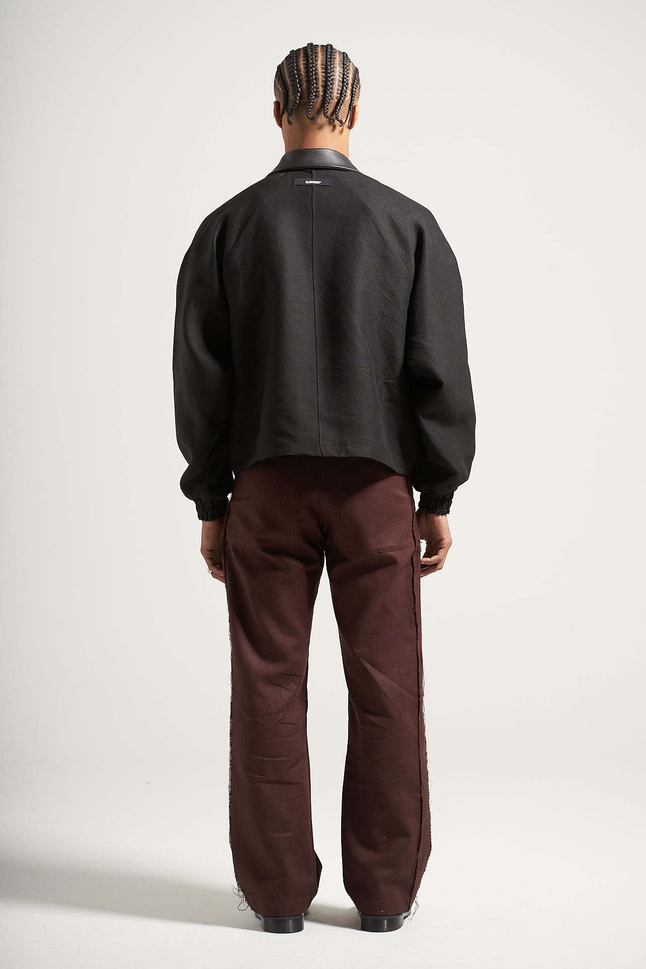 The Black Linen Rodeo Jacket