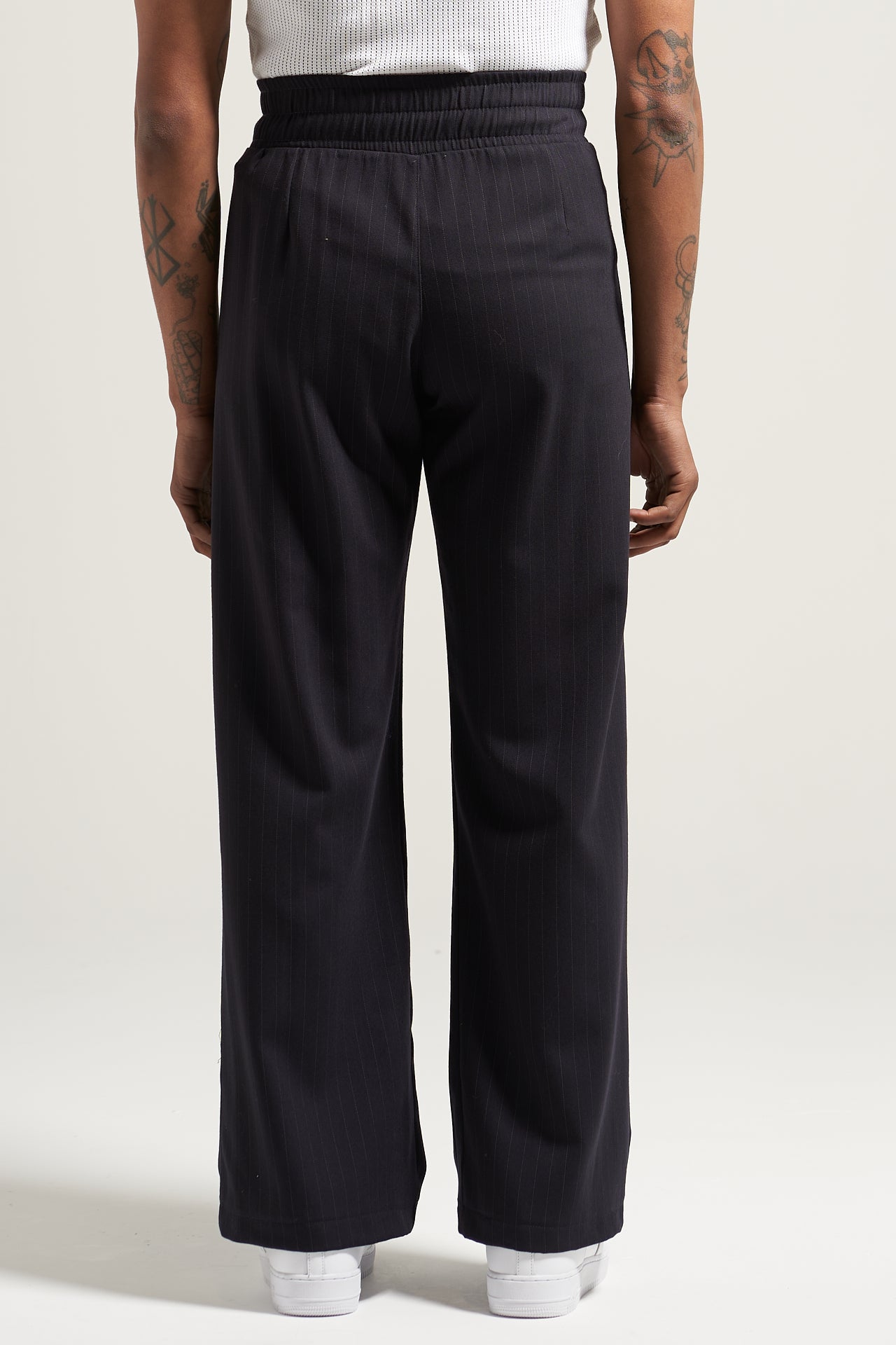The Pinstripe Flow Pant