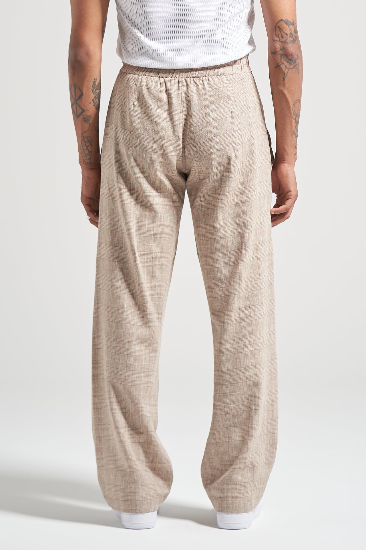 The Check Linen Lounge Pant
