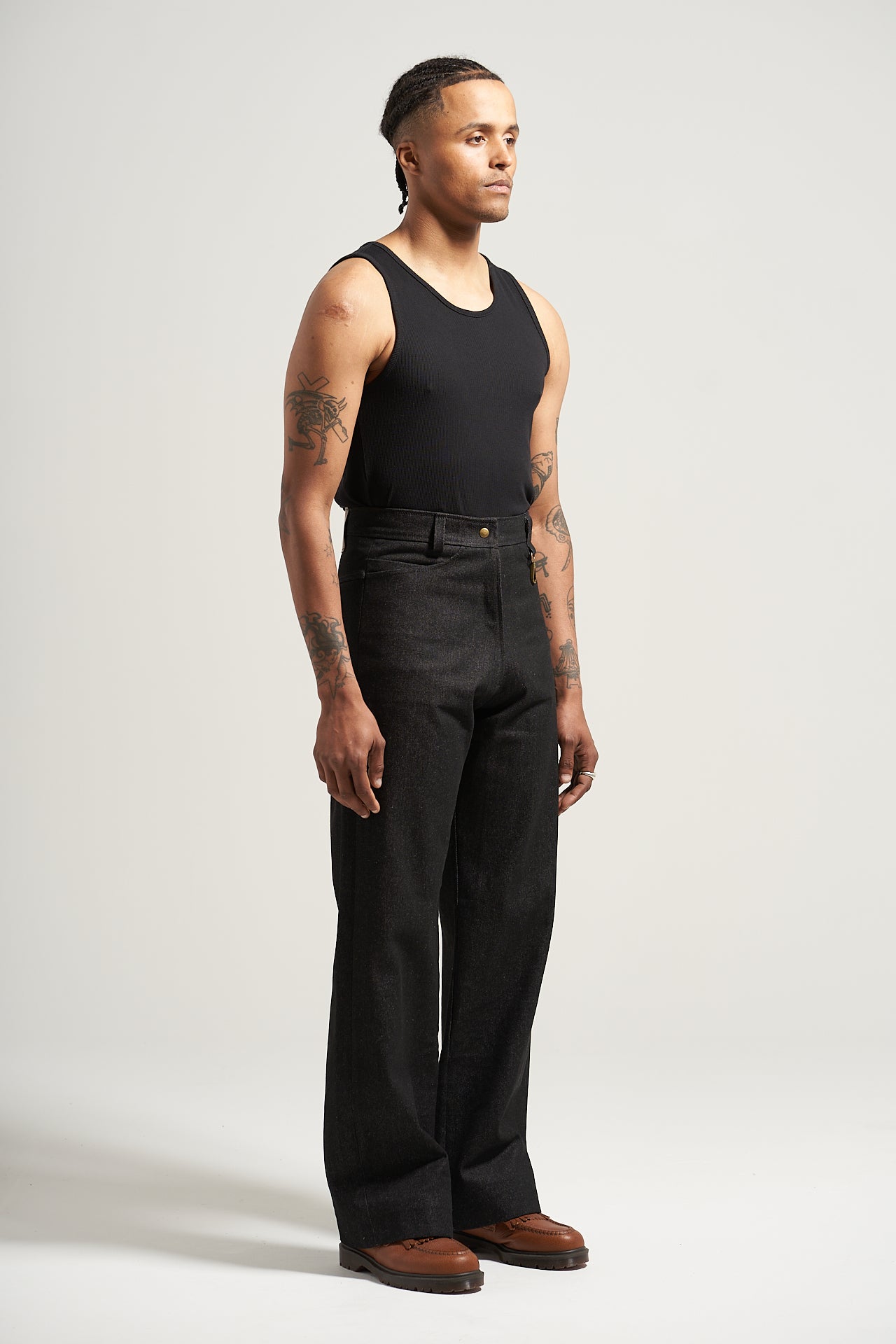The Raw Black 001 Denim