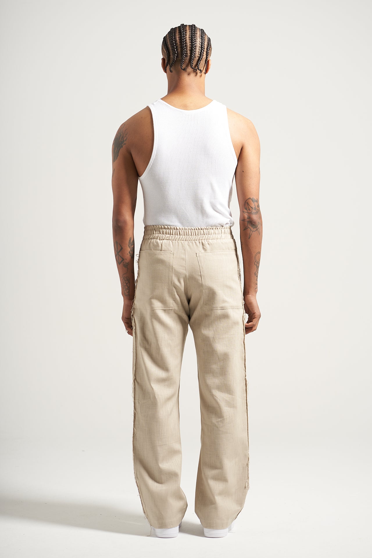 The Stone Linen Fatigue Pant
