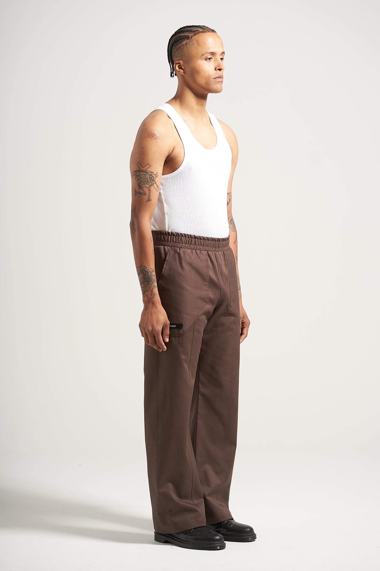The Umber Linen Fatigue Pant