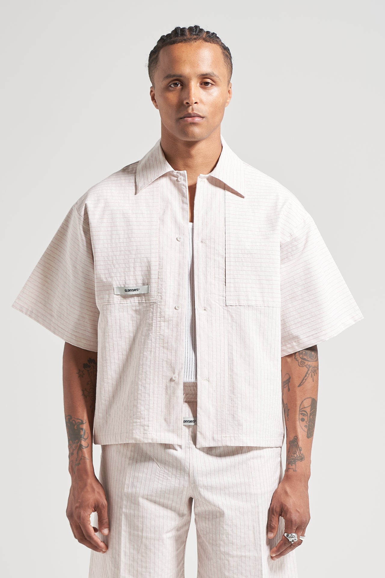 The Baseball Stitch Bowling Shirt