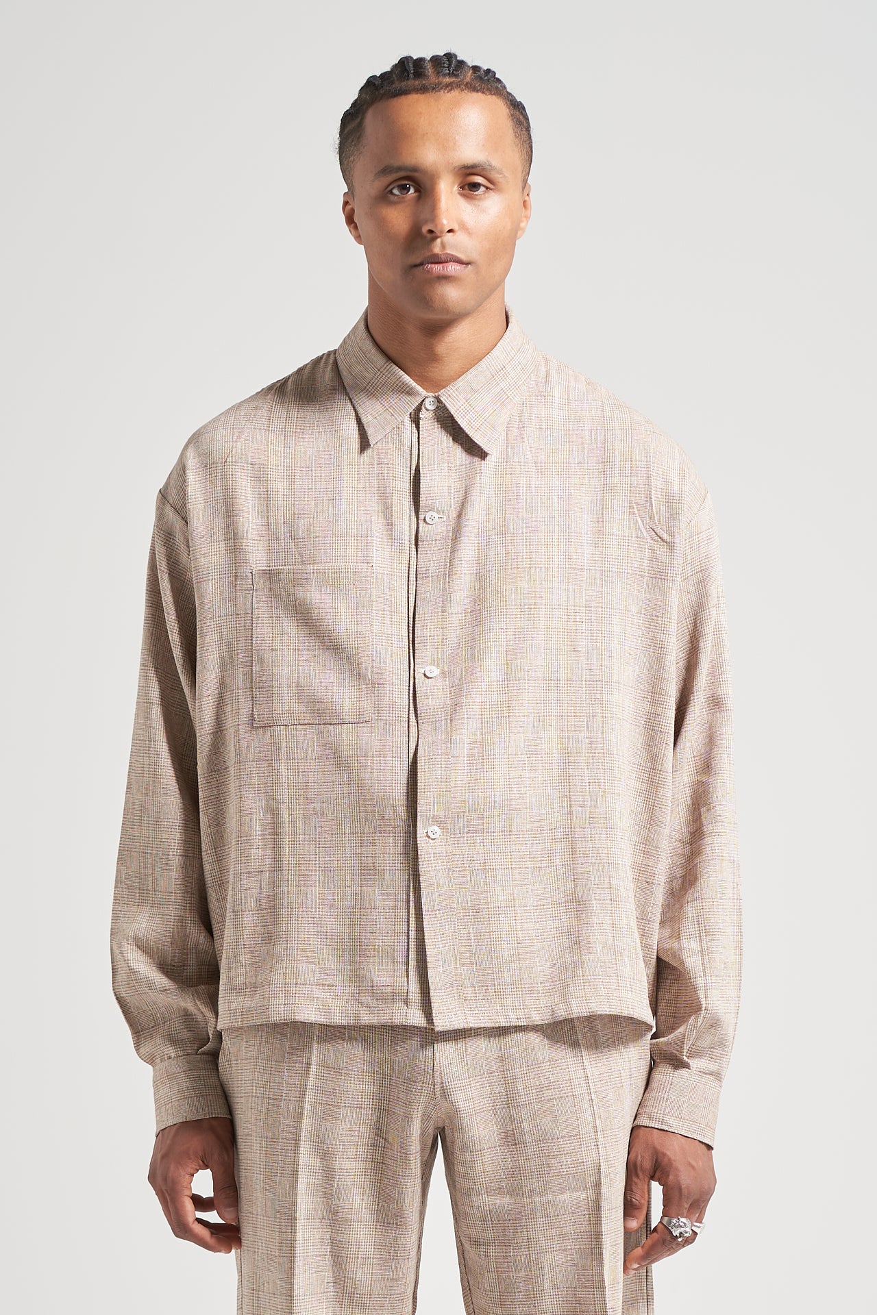 The Linen Check Prep Shirt