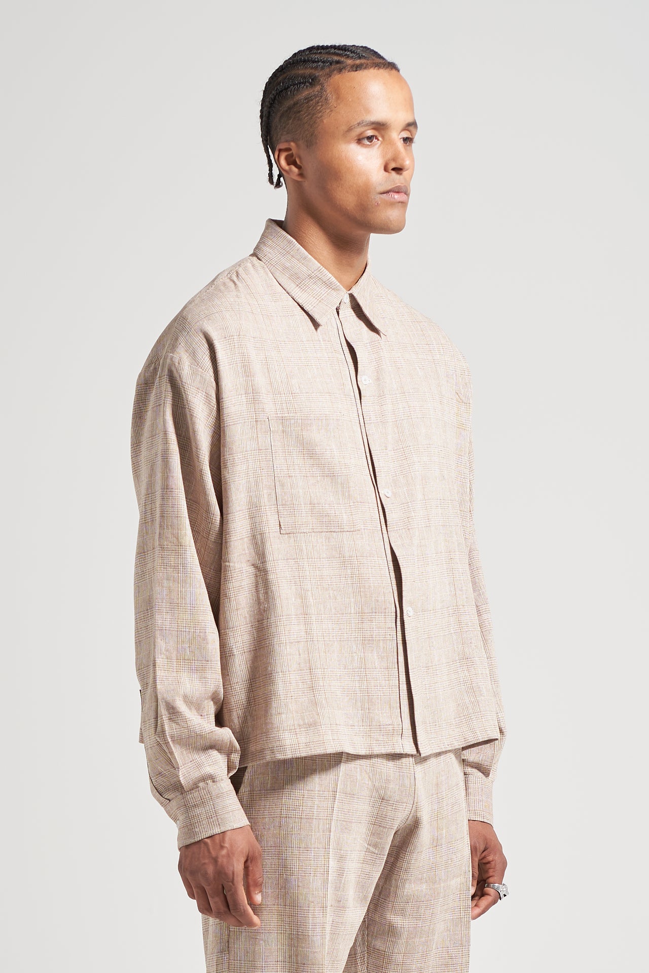The Linen Check Prep Shirt