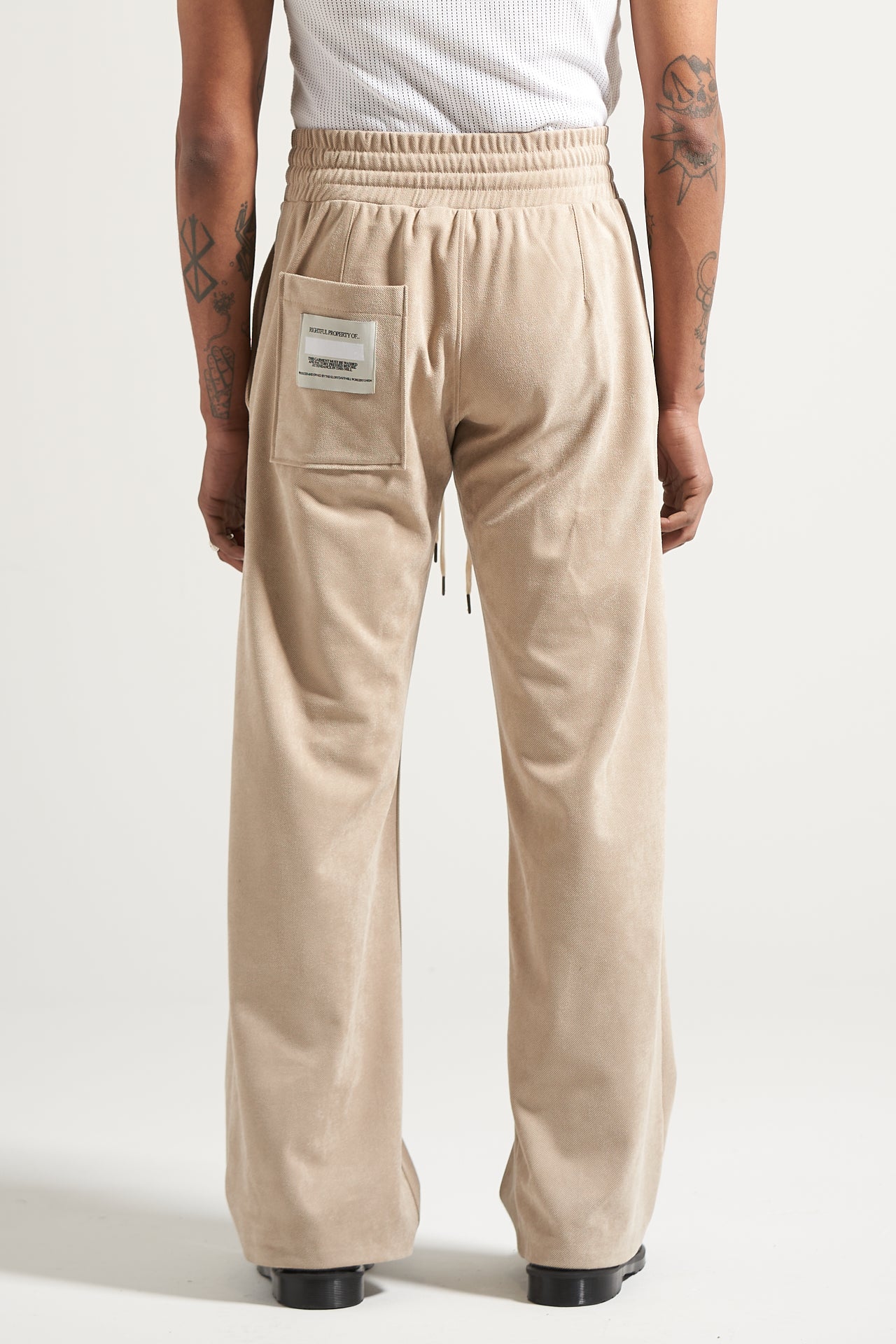 The Suede Twill Lounge Pant