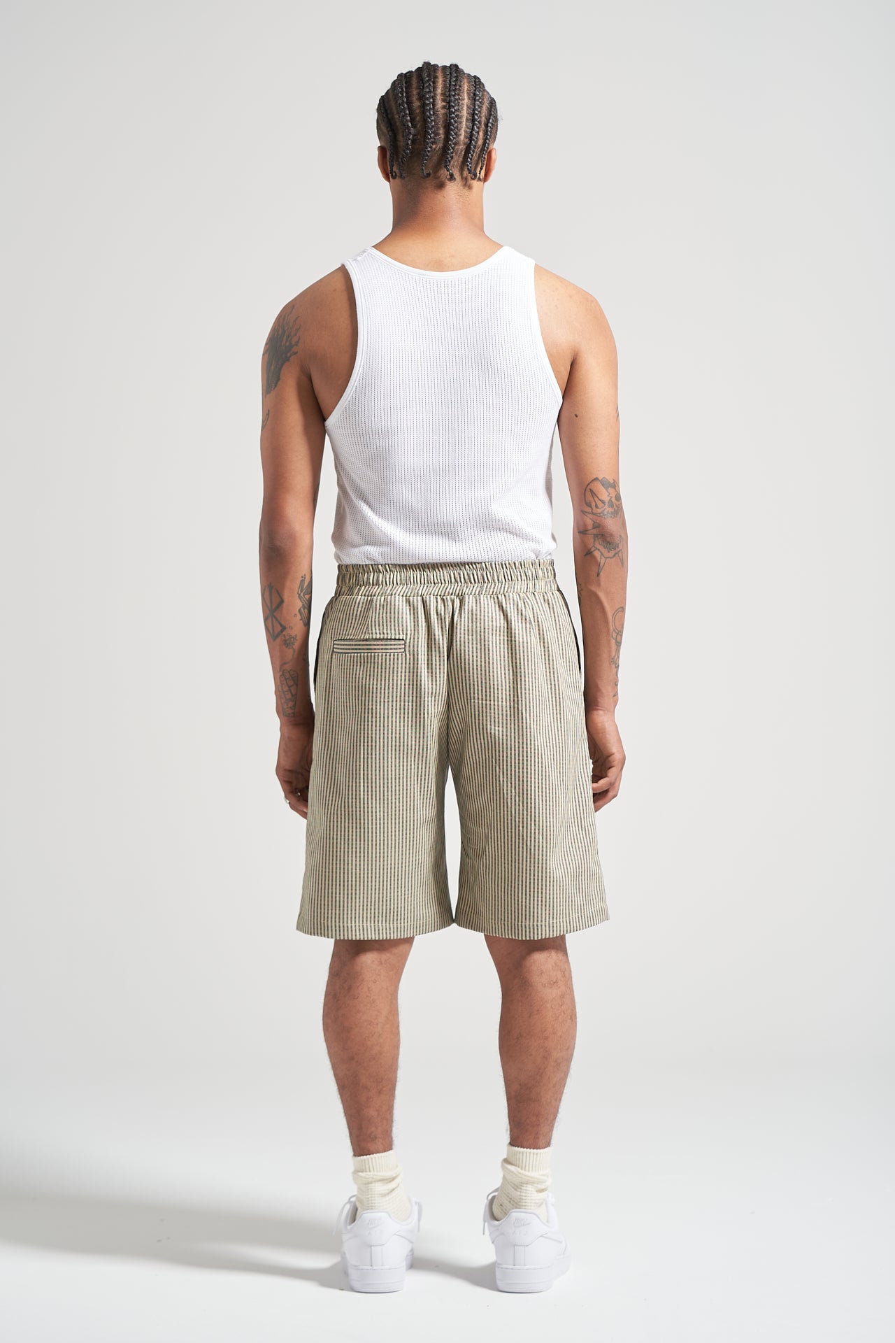 The County Stripe Box Short