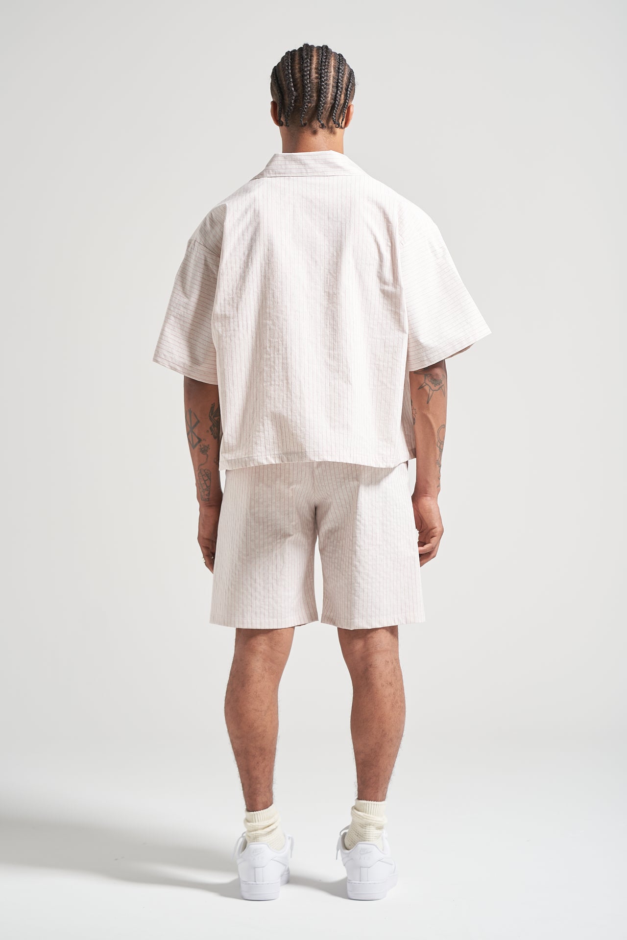 The Baseball Stitch Pleat Short