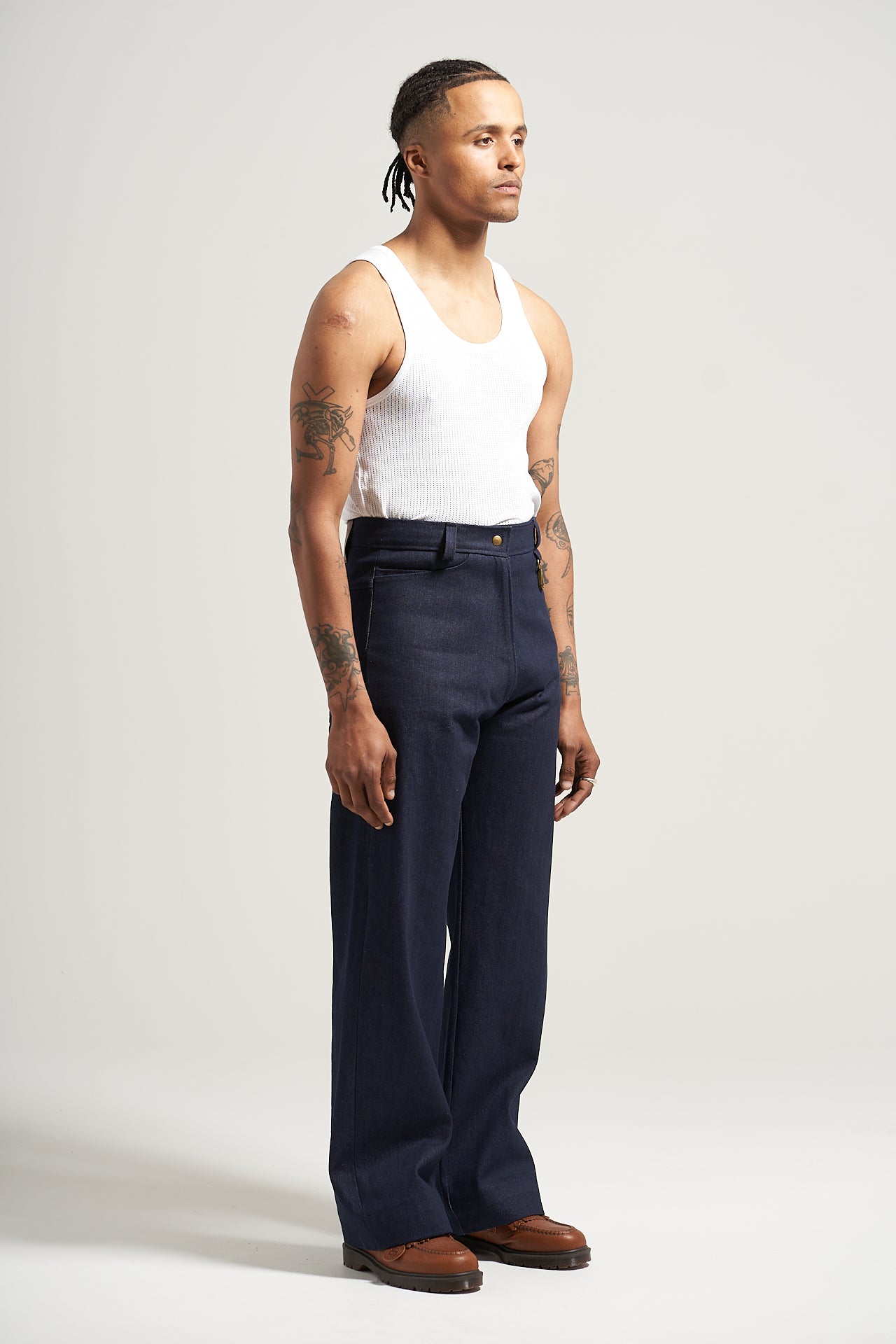 The Raw Indigo 001 Denim