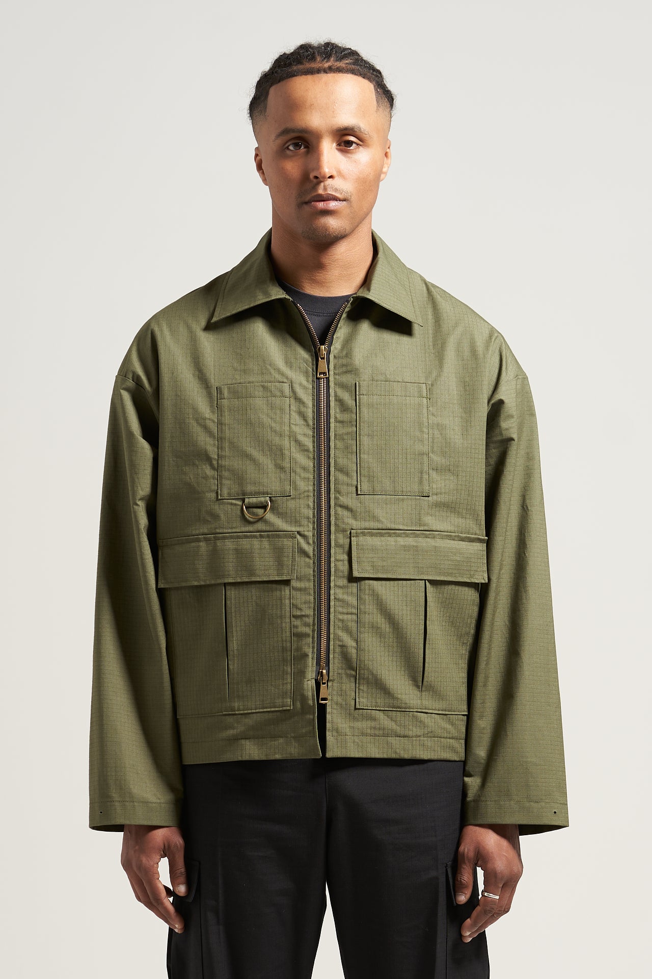 The Olive Ripstop Shooting Jacket