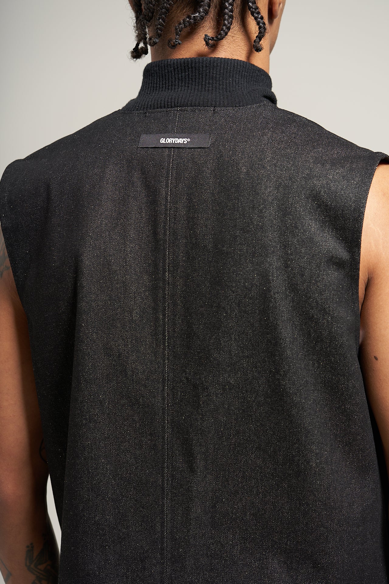 The Raw Black Carpenter Vest