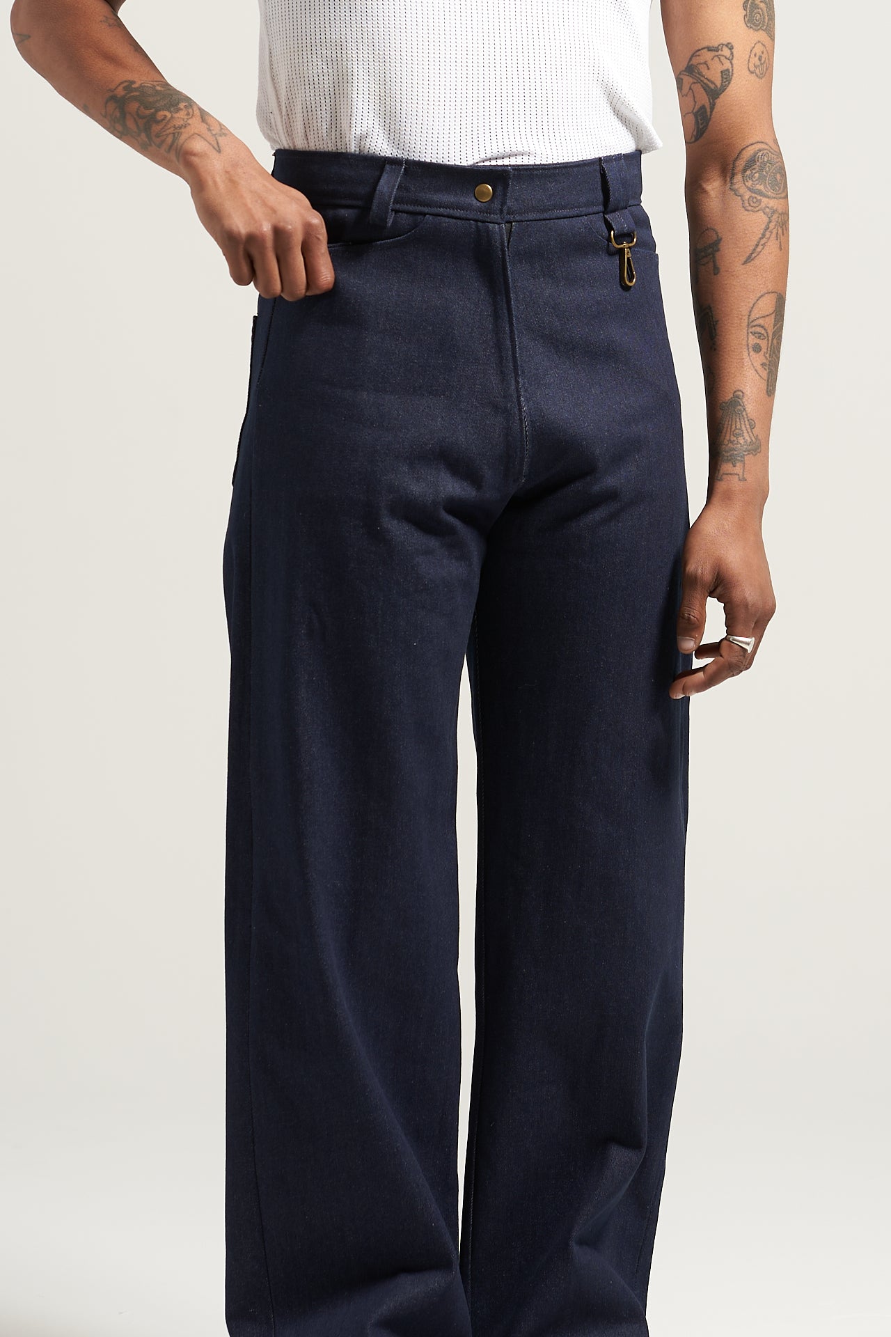 The Raw Indigo 001 Denim