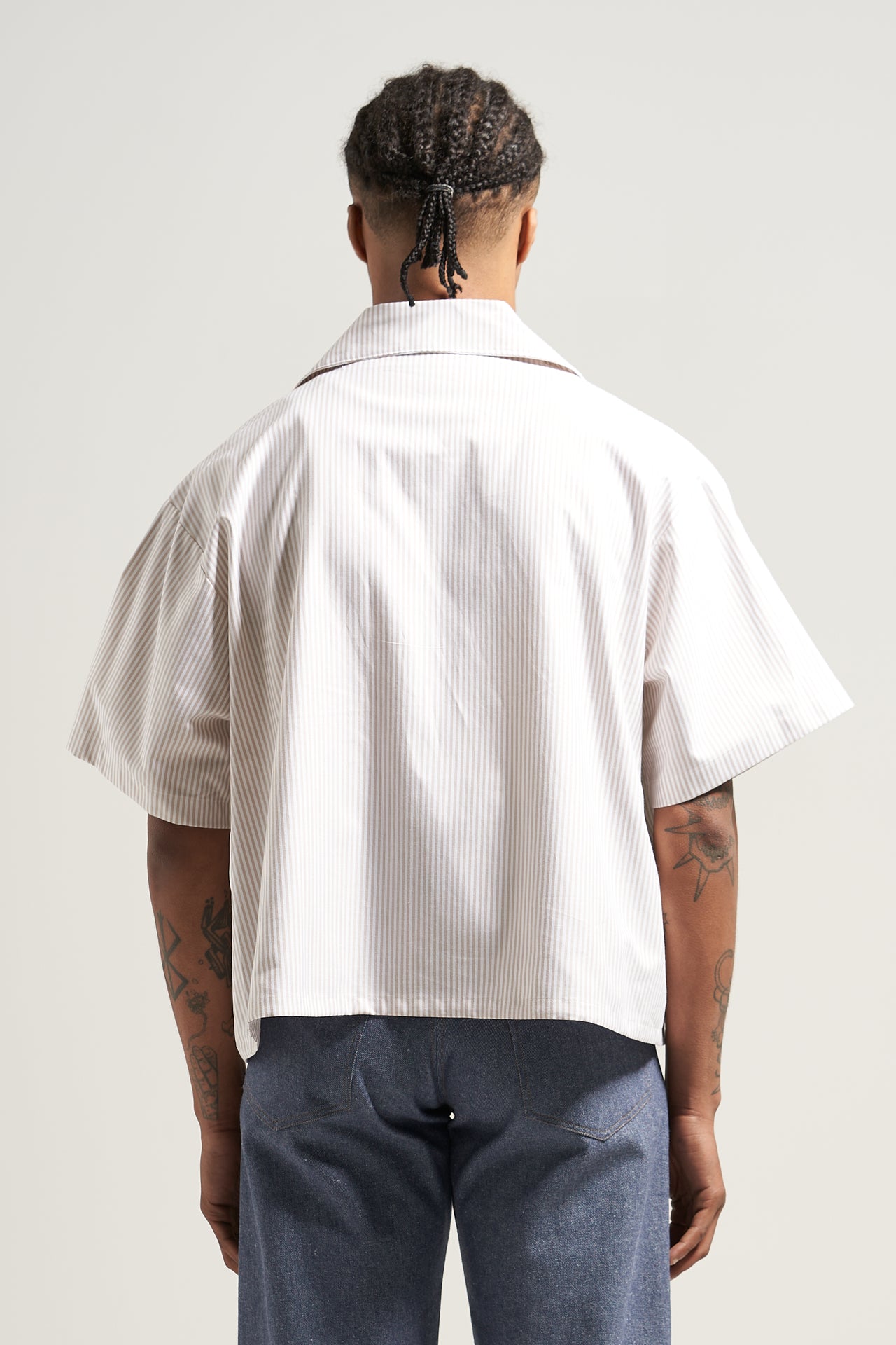The Sand Stripe Bowling Shirt