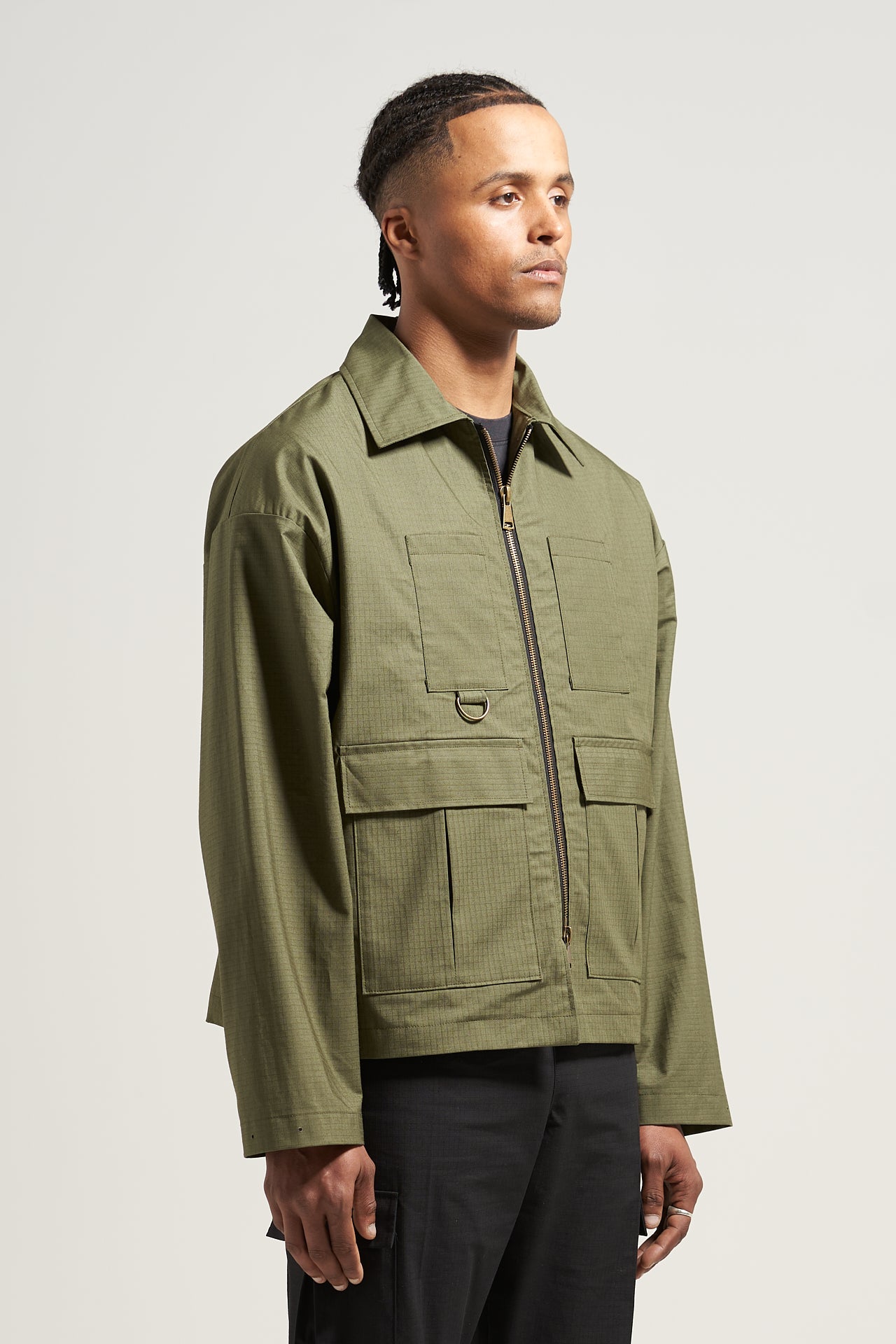 The Olive Ripstop Shooting Jacket