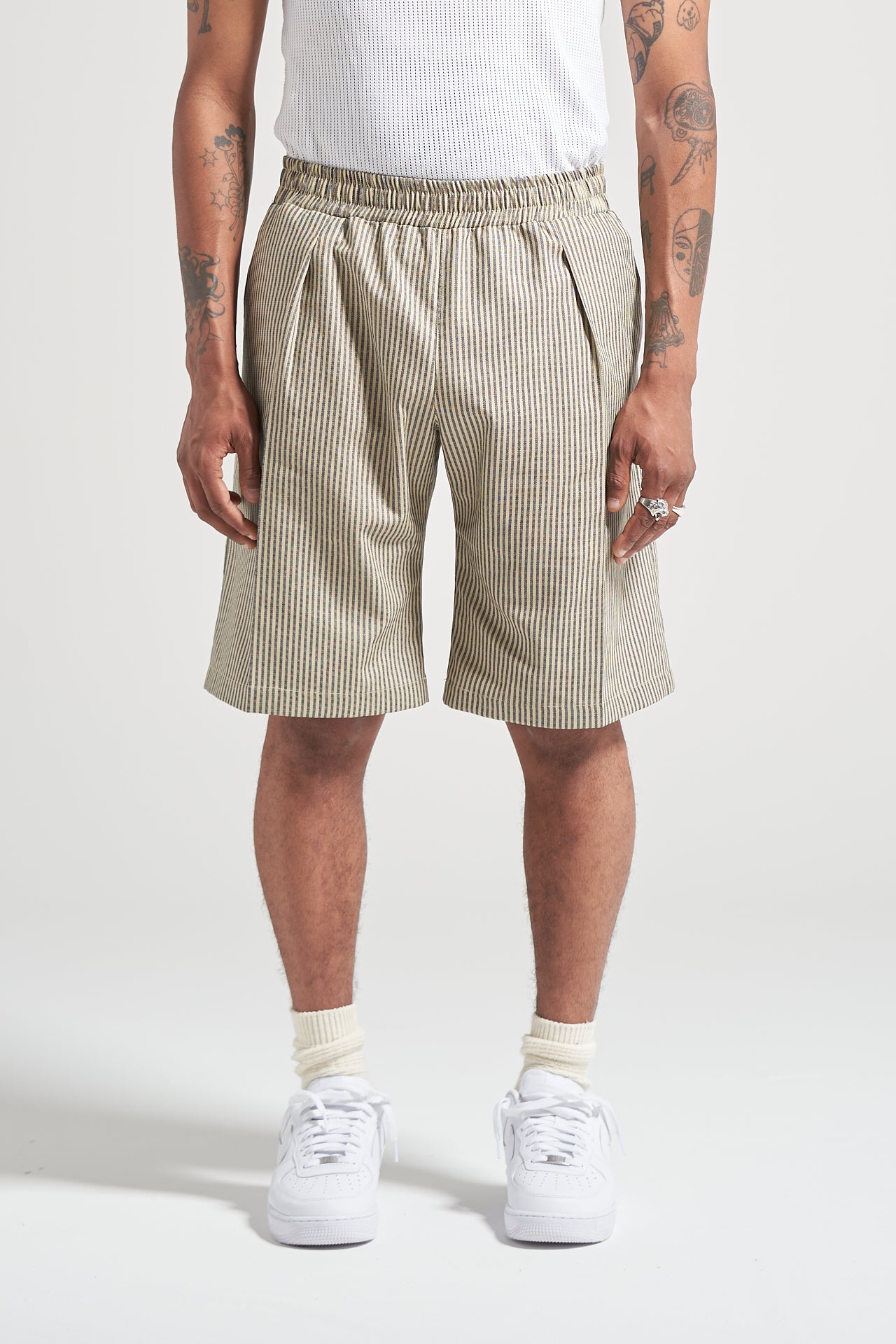 The County Stripe Box Short