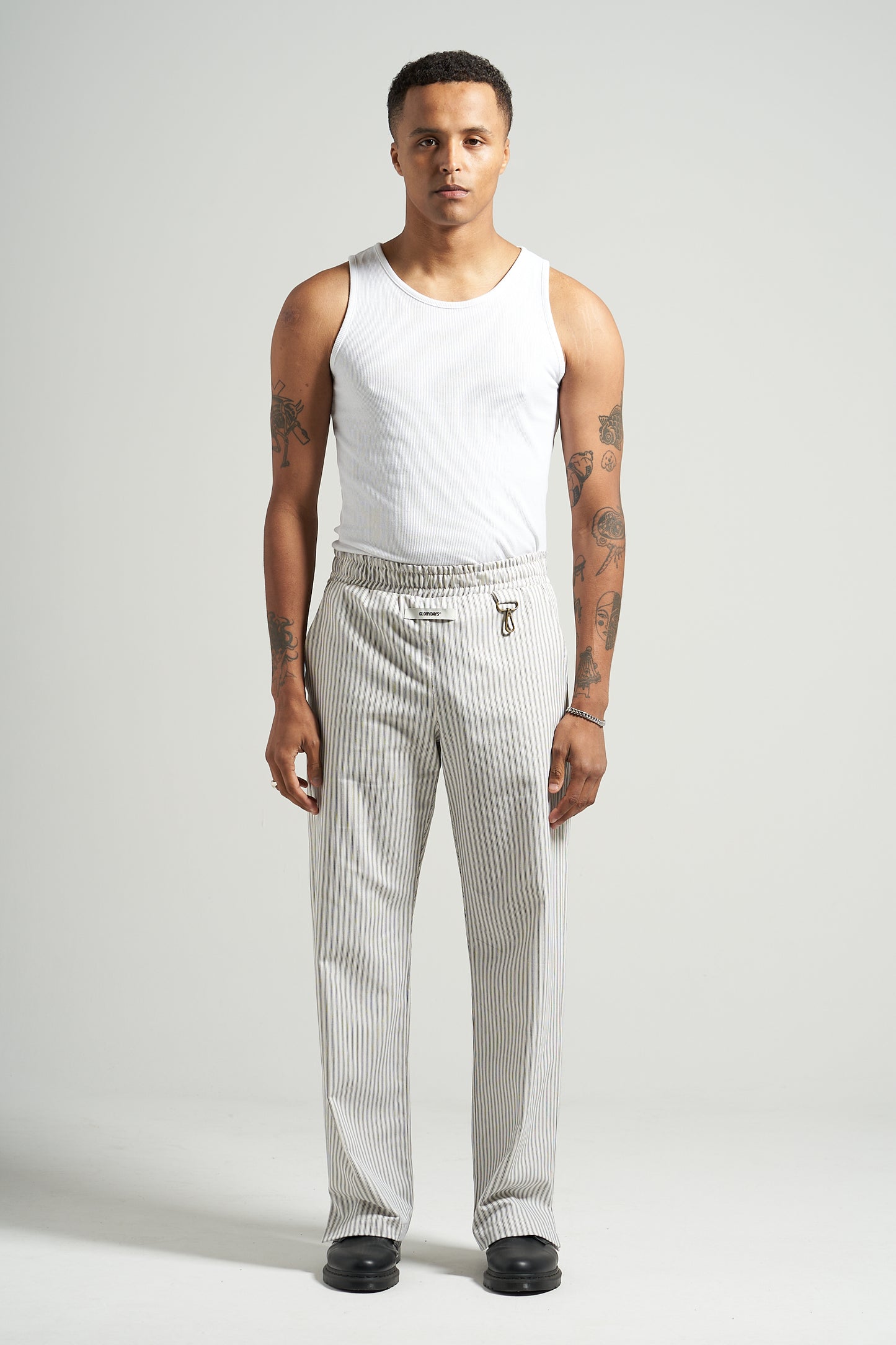 The Ticking Split Pant