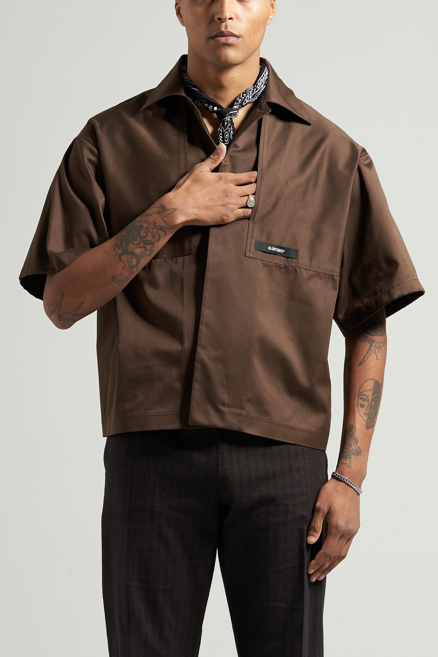 The Umber Bowling Shirt