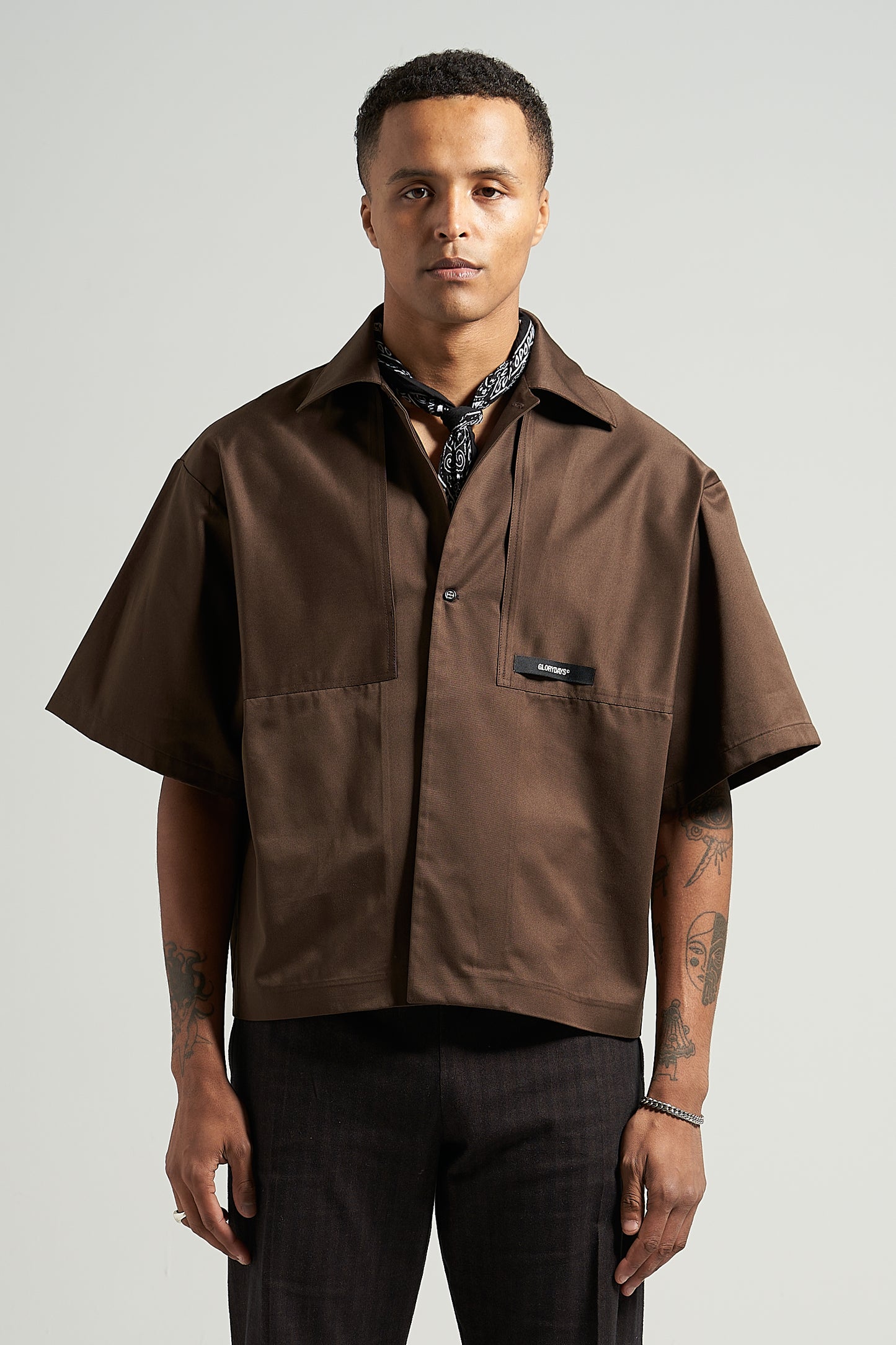 The Umber Bowling Shirt