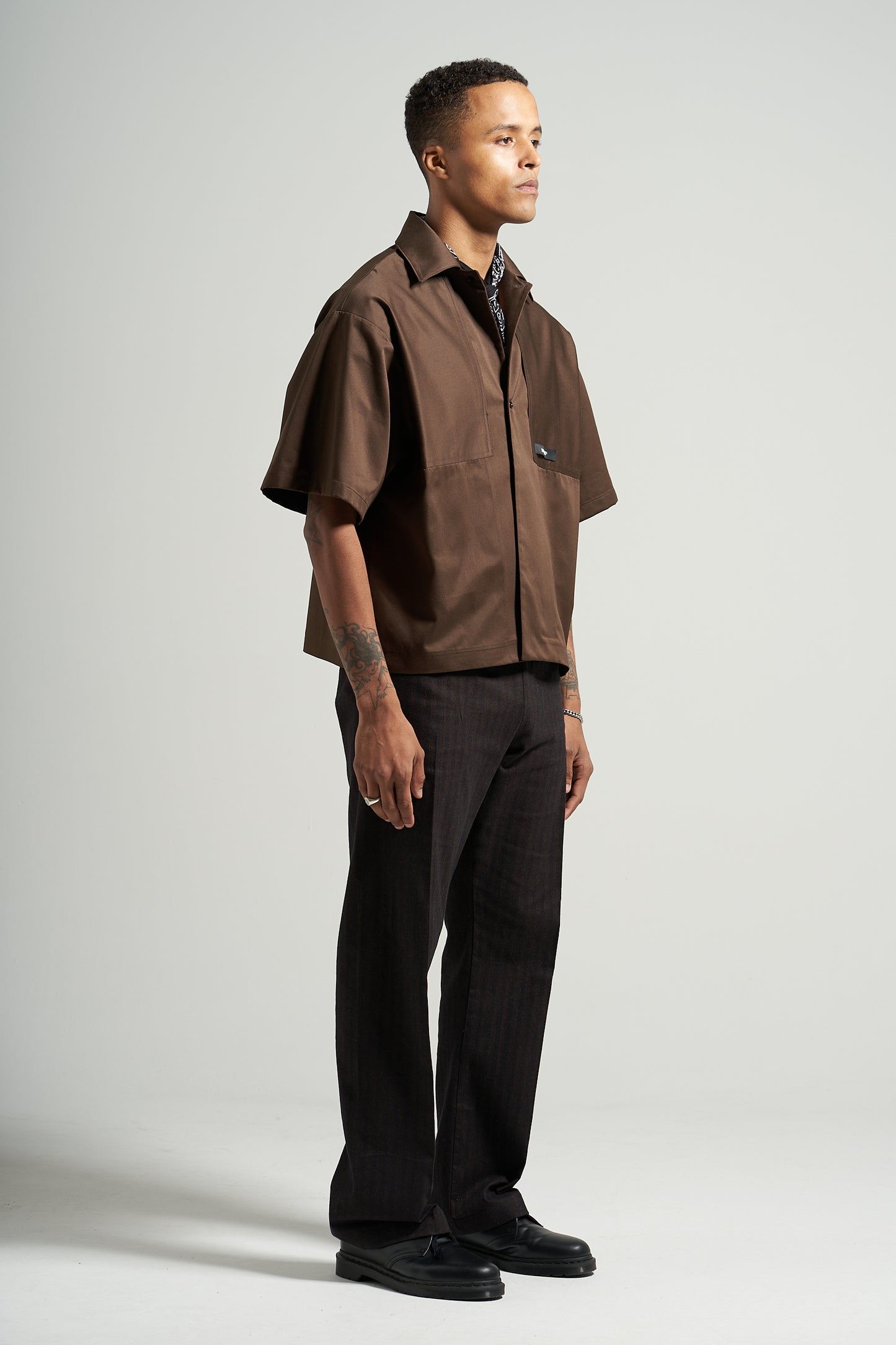 The Umber Bowling Shirt