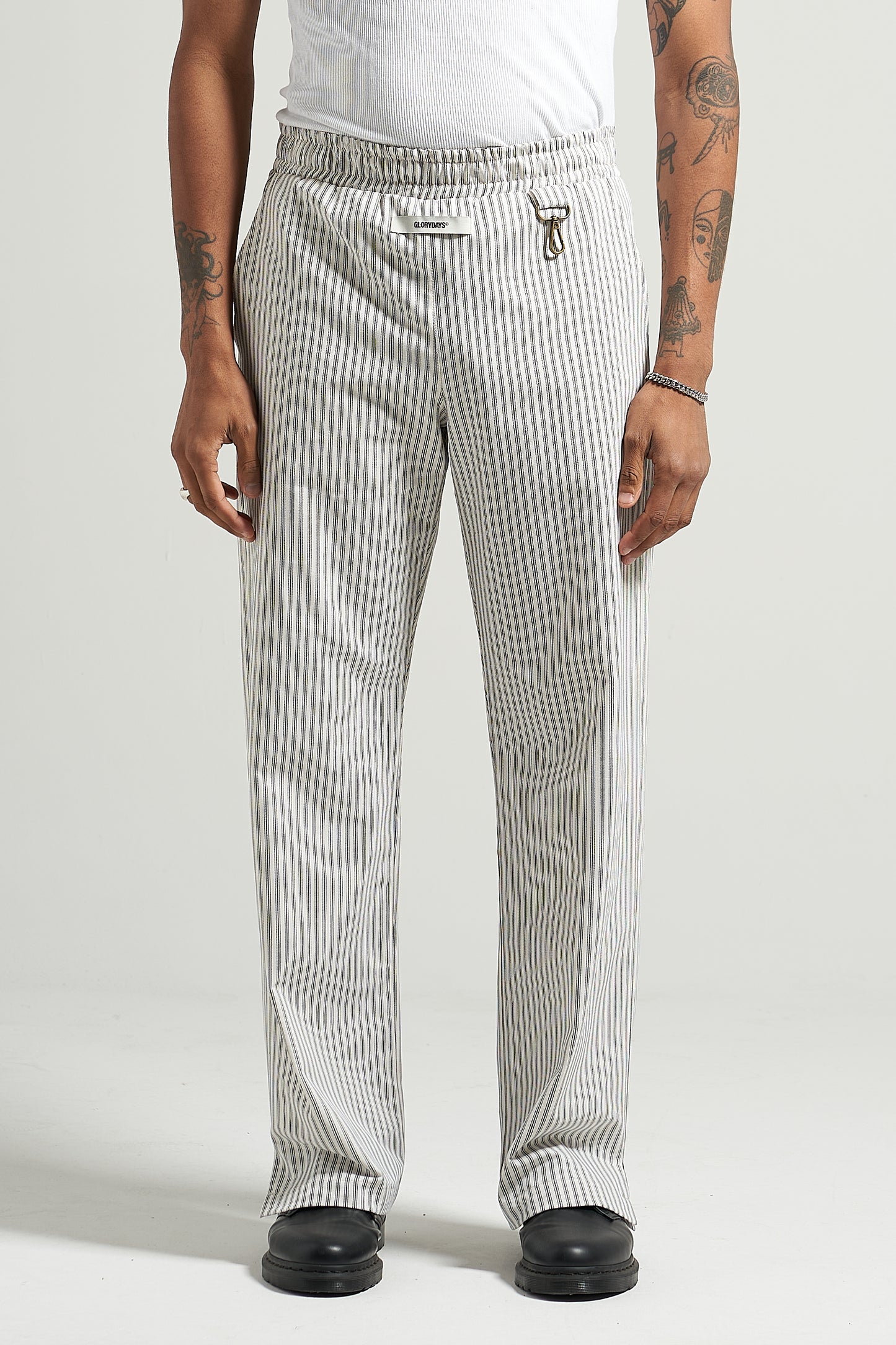 The Ticking Split Pant