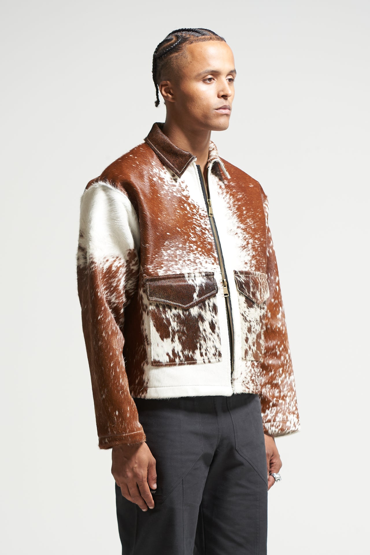 The Ginger Cowhide Jacket