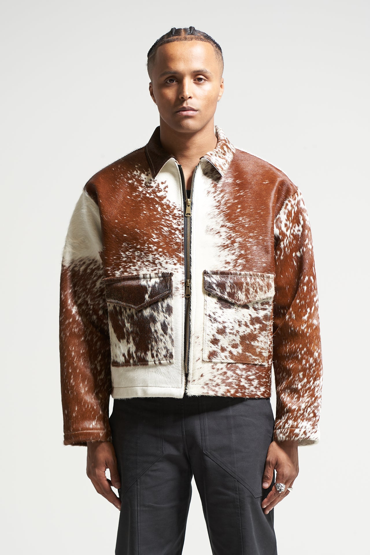 The Ginger Cowhide Jacket