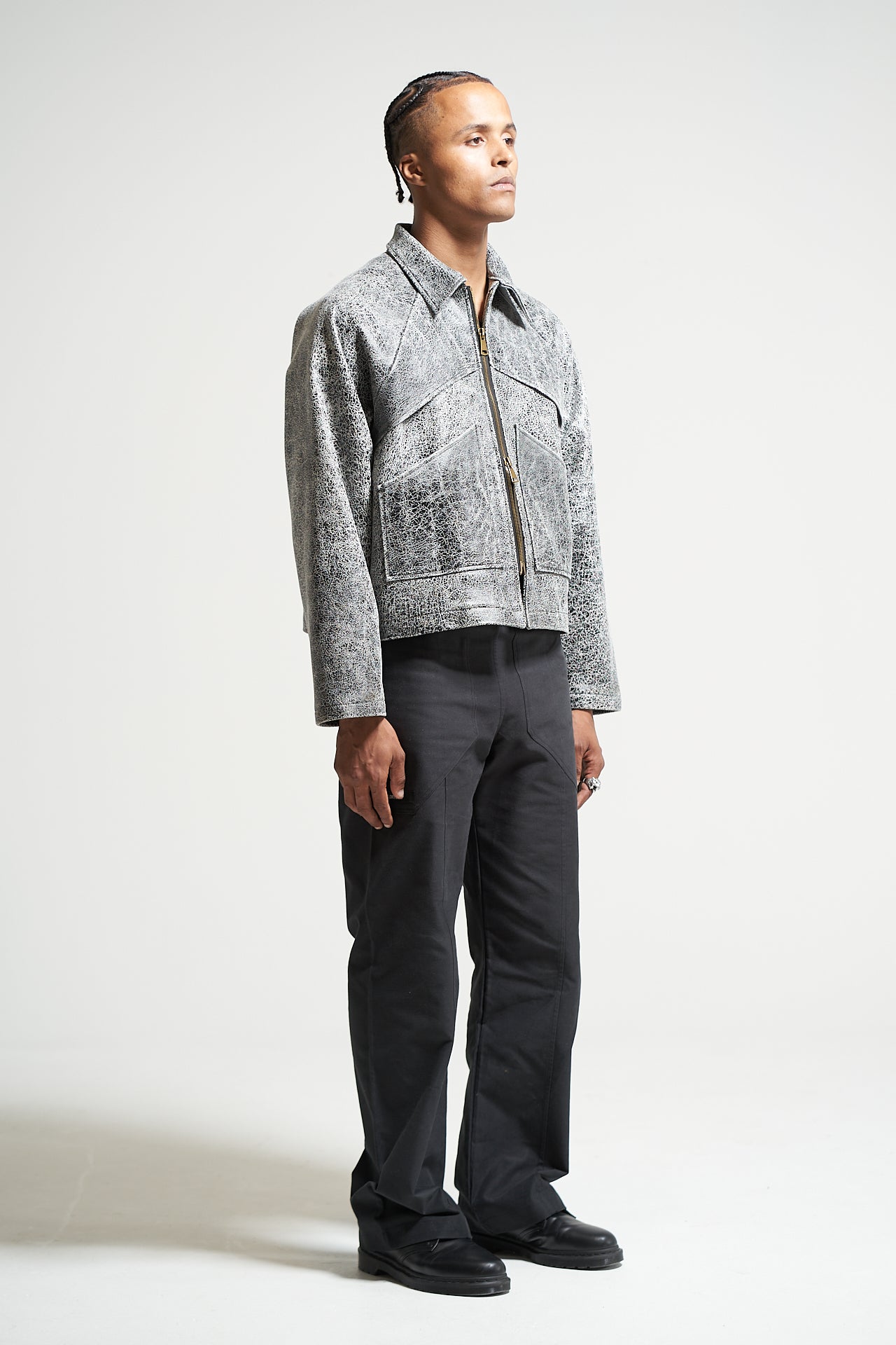 The Bedrock Lambskin Joiner Jacket