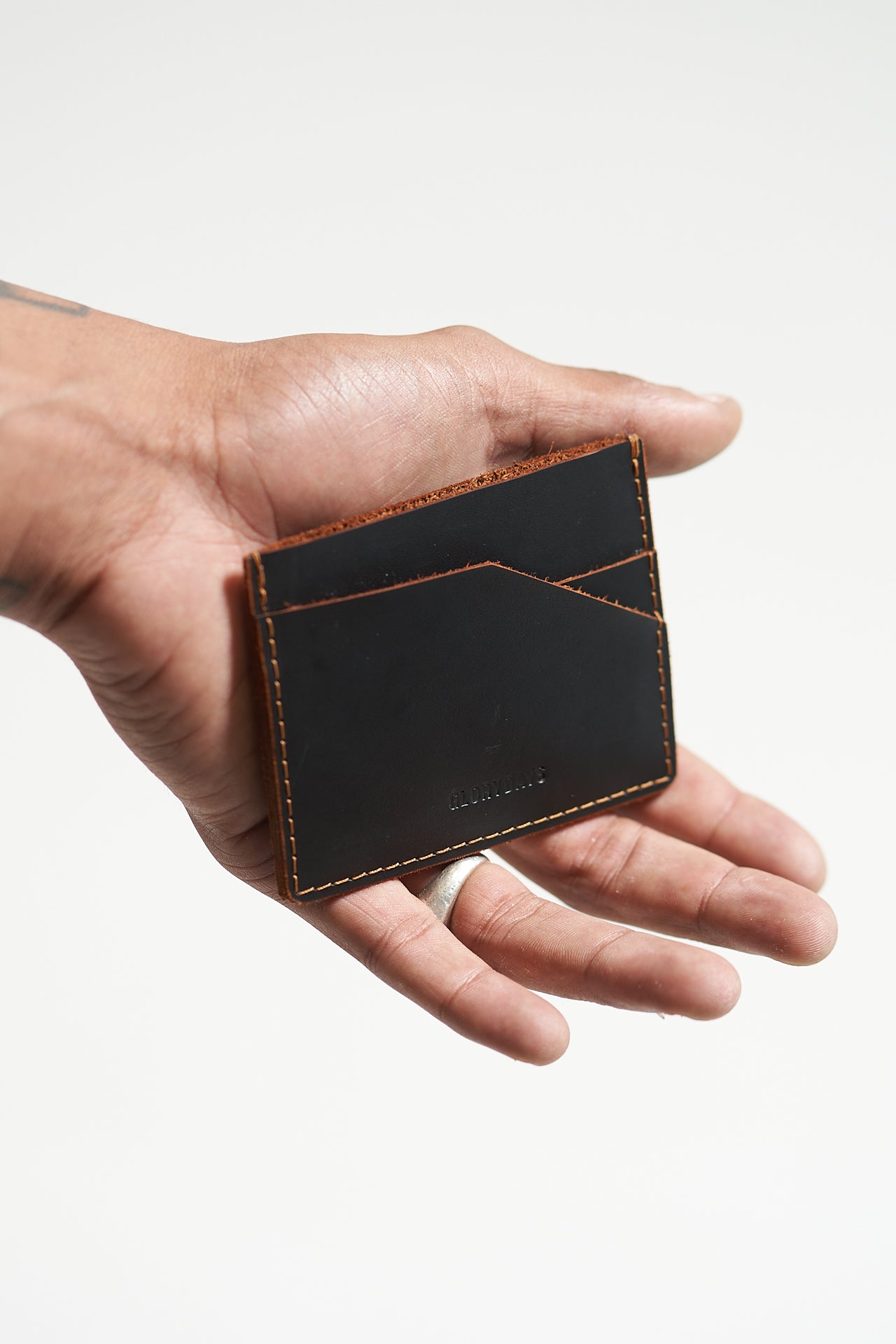 The Black/Biscuit Cardholder