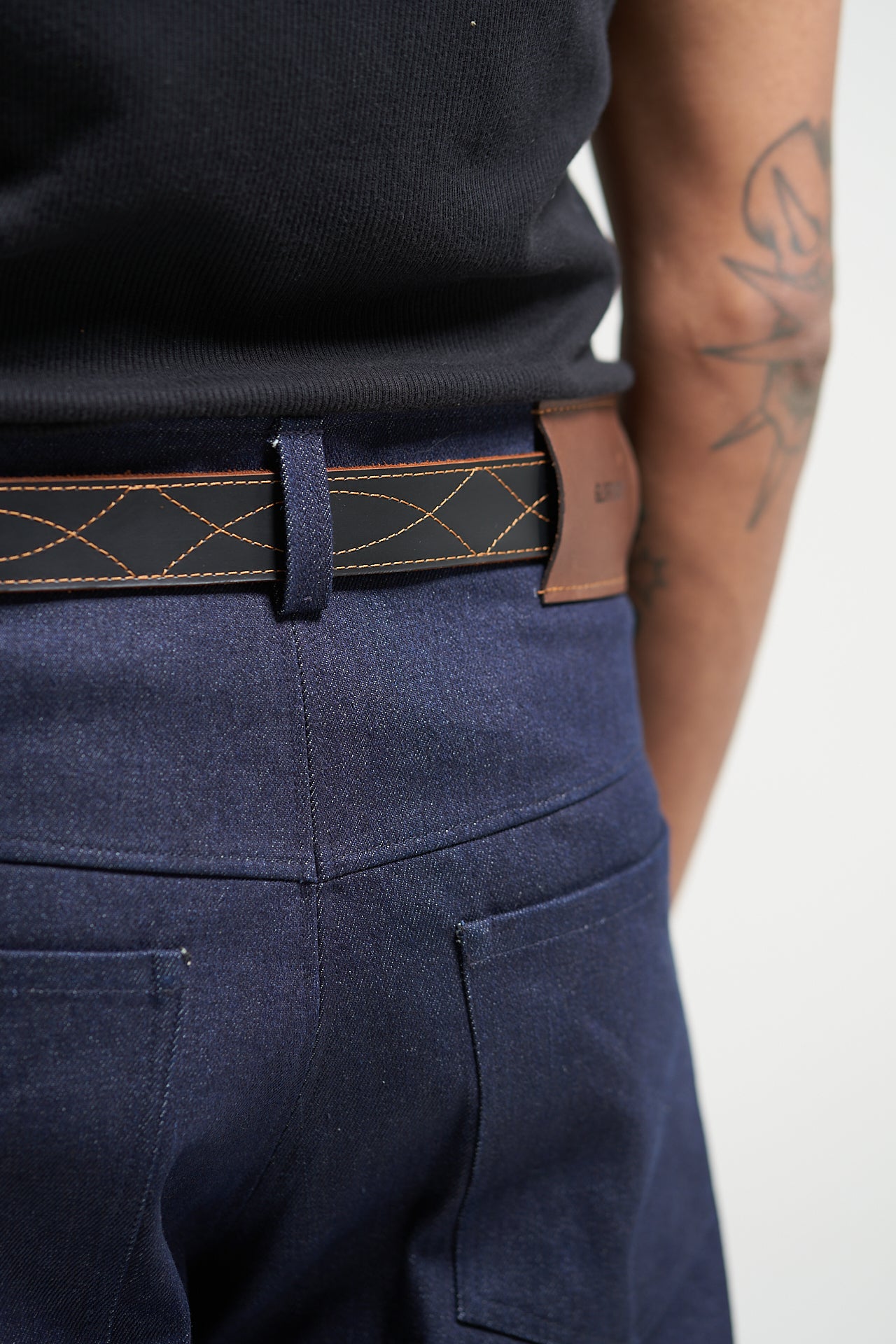 The Black/Biscuit Forever Belt