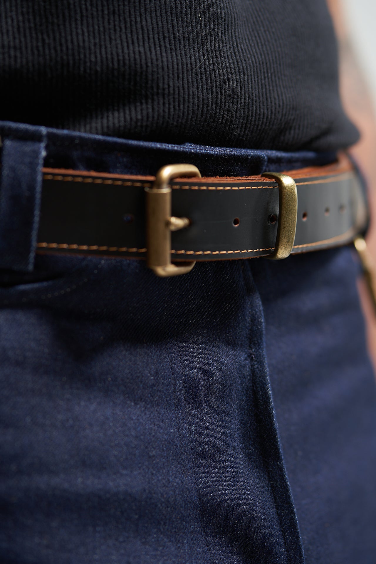 The Black/Biscuit Forever Belt