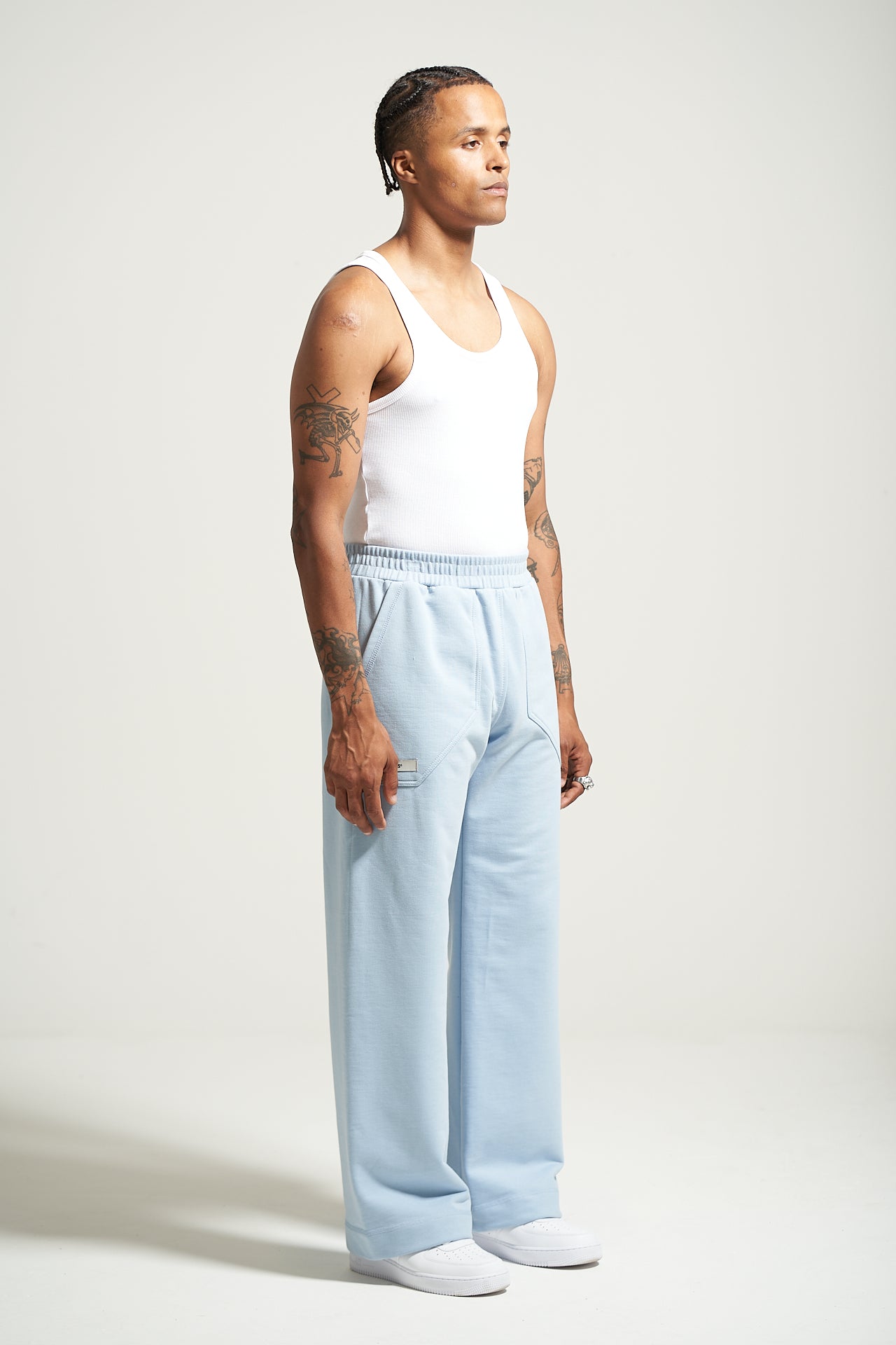 The Sky Blue Staple Jogger