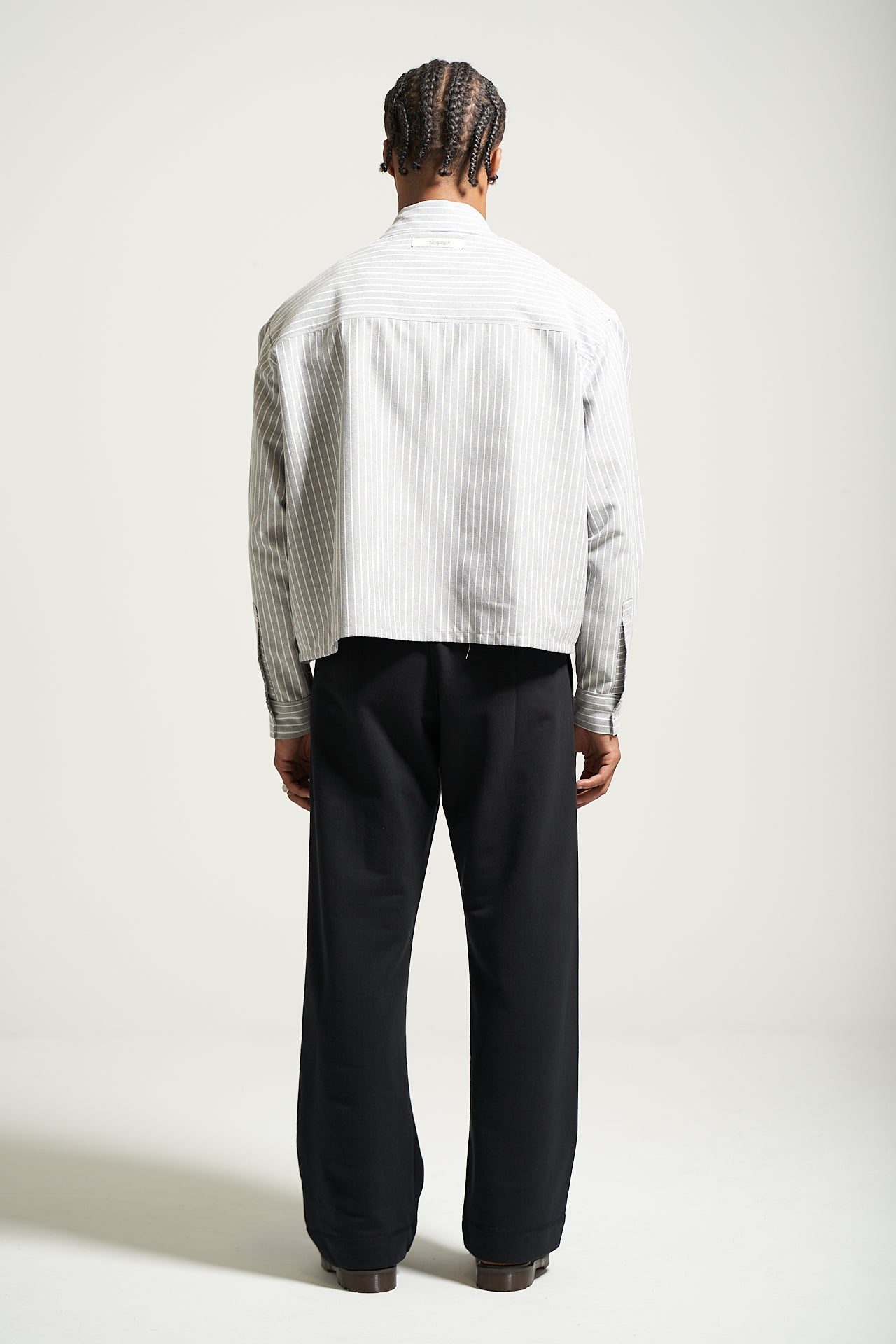 The Graphite Stripe Prep Shirt