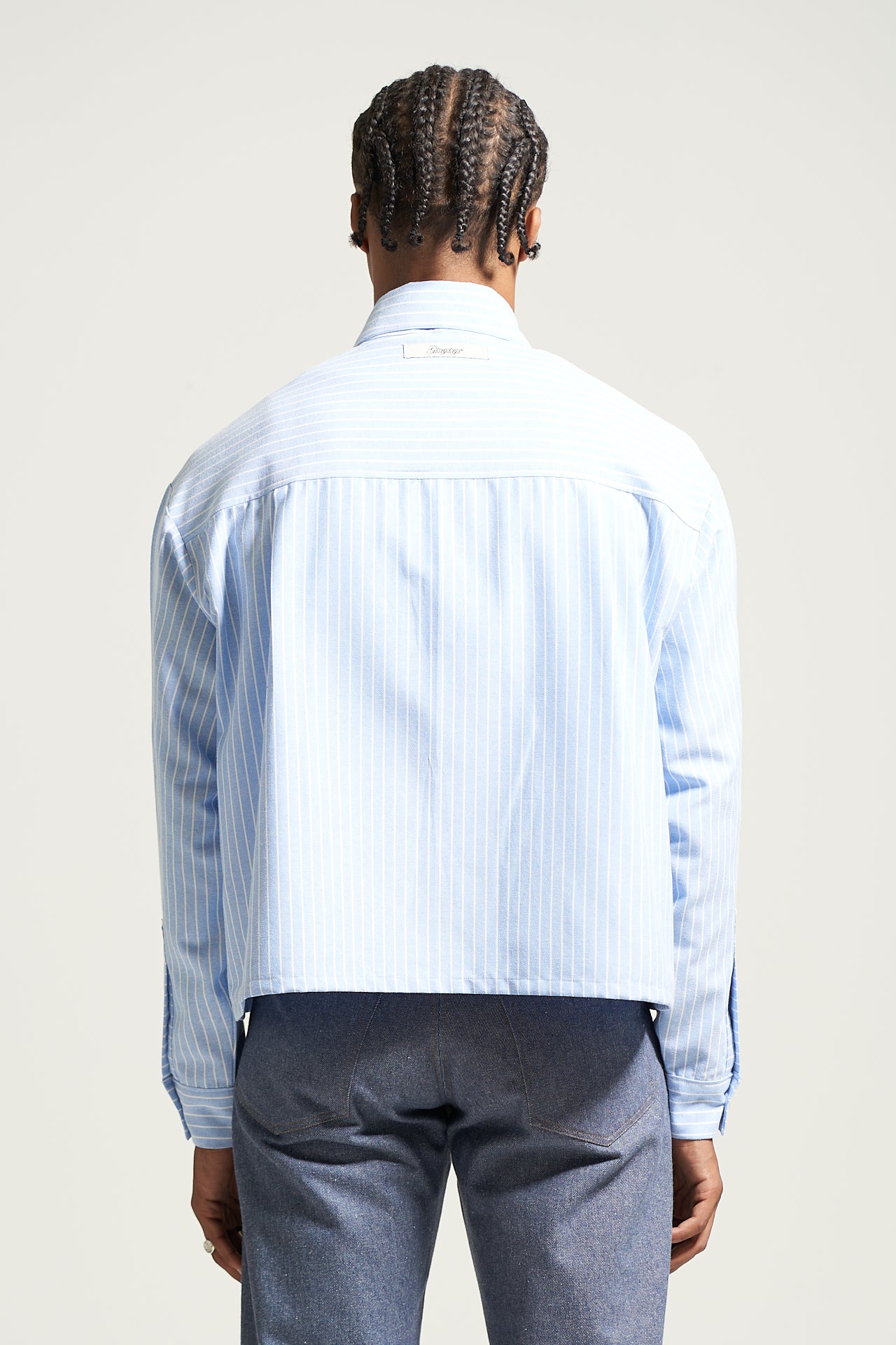 The Sky Blue Stripe Prep Shirt