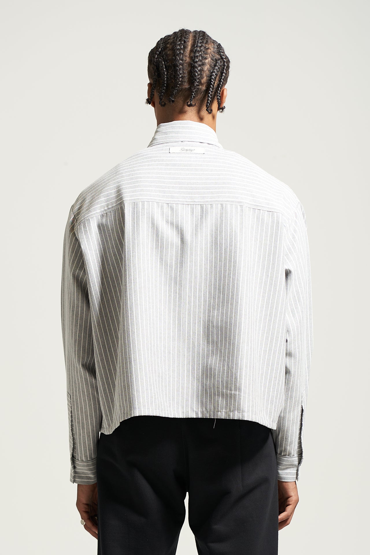 The Graphite Stripe Prep Shirt