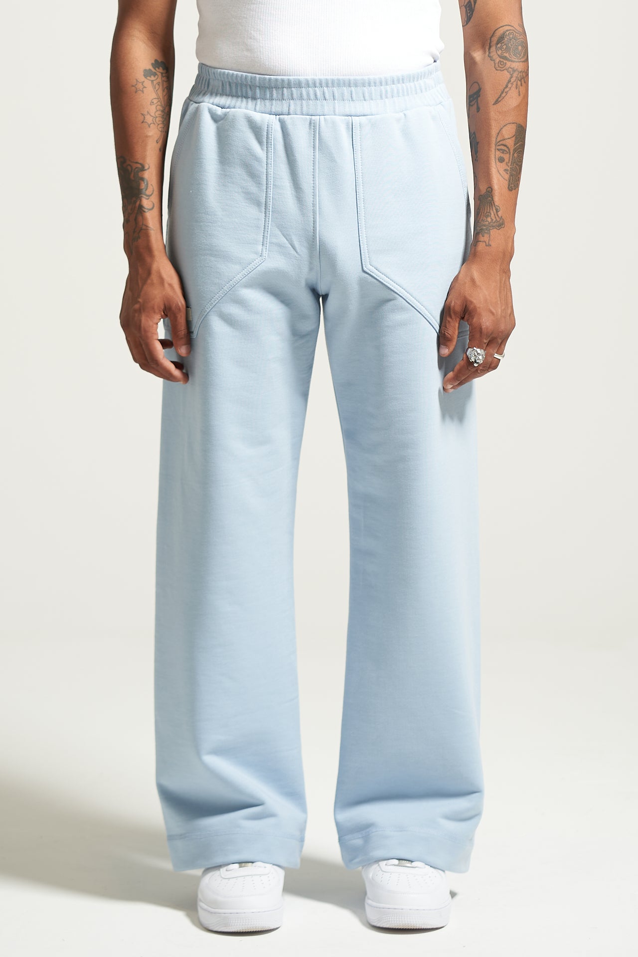 The Sky Blue Staple Jogger